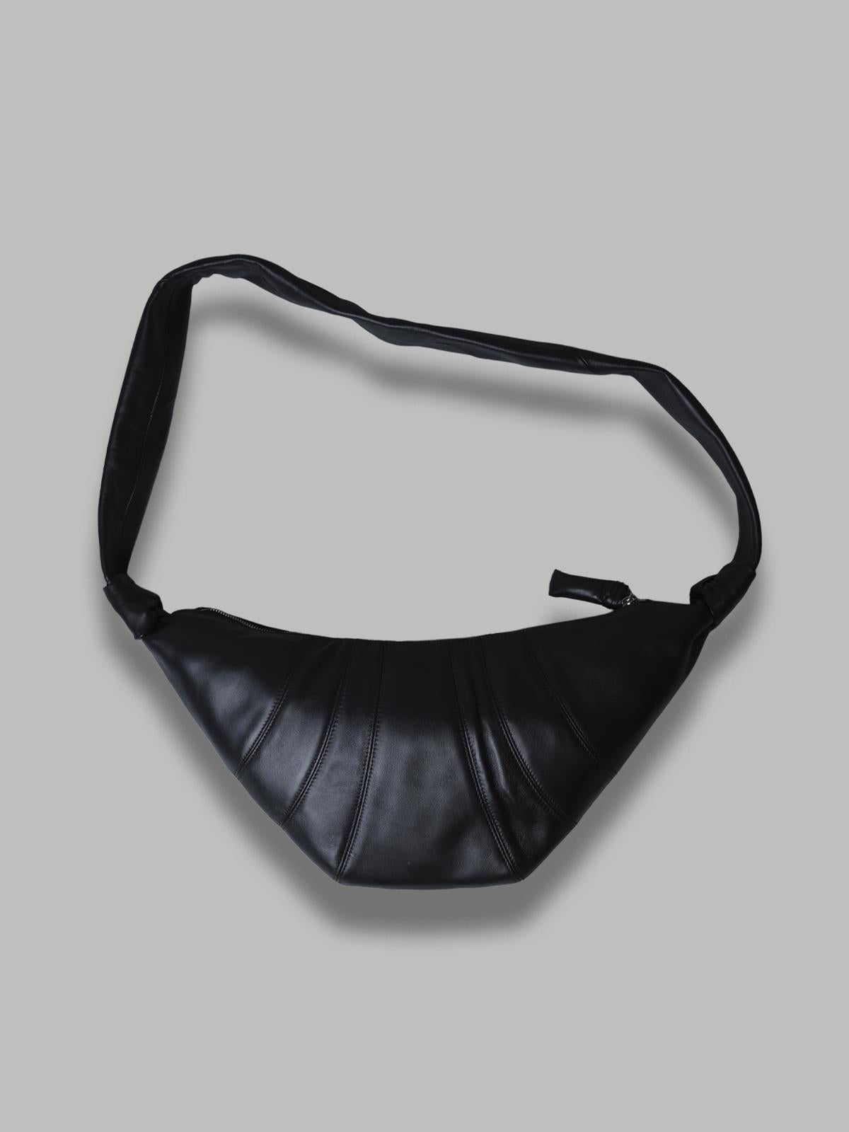 medium croissant bag BG0001-LL095- BK999 LEMAIRE