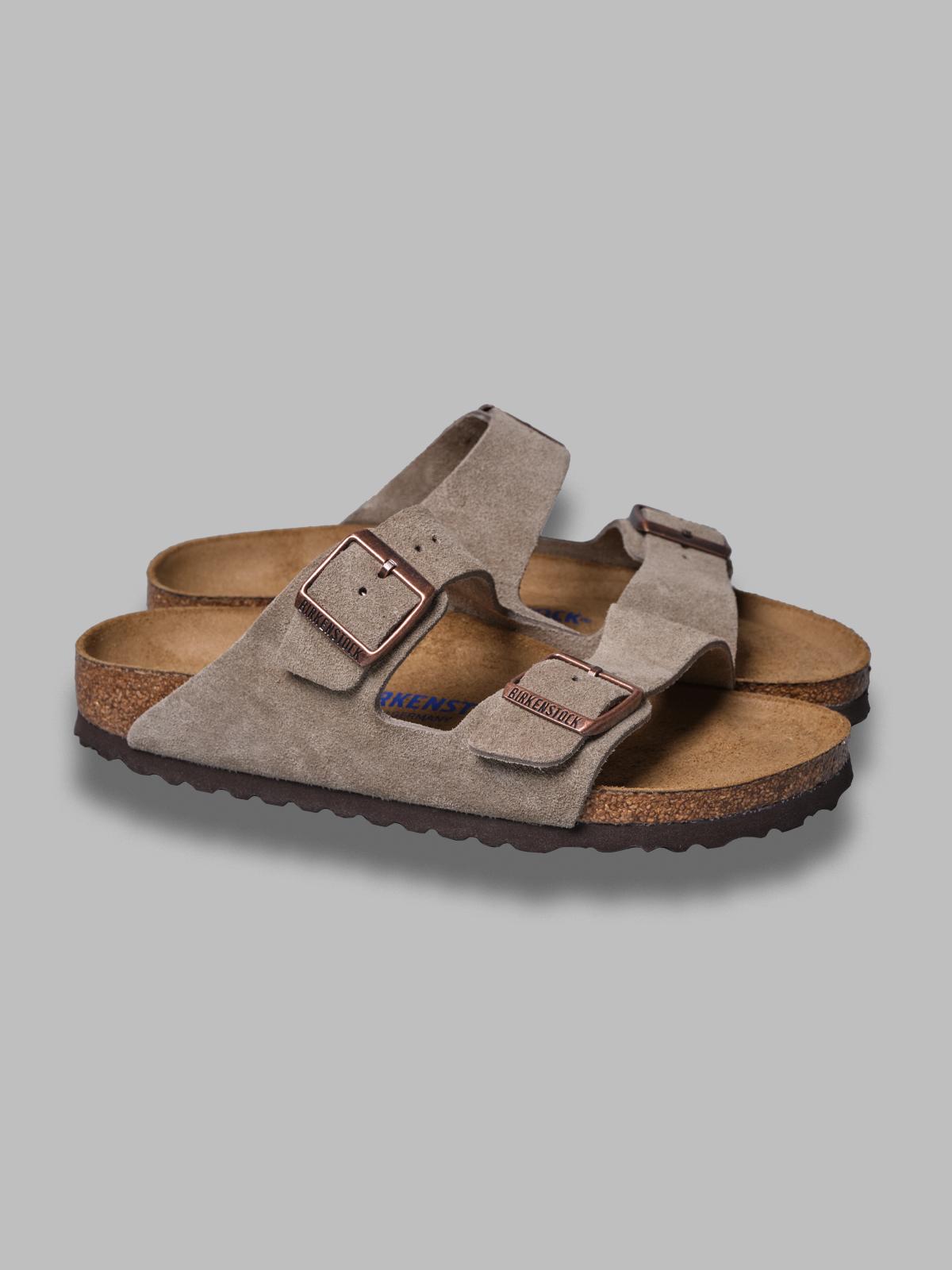 arizona sfb taupe, suede leather - calz. s 951303 TP BIRKENSTOCK