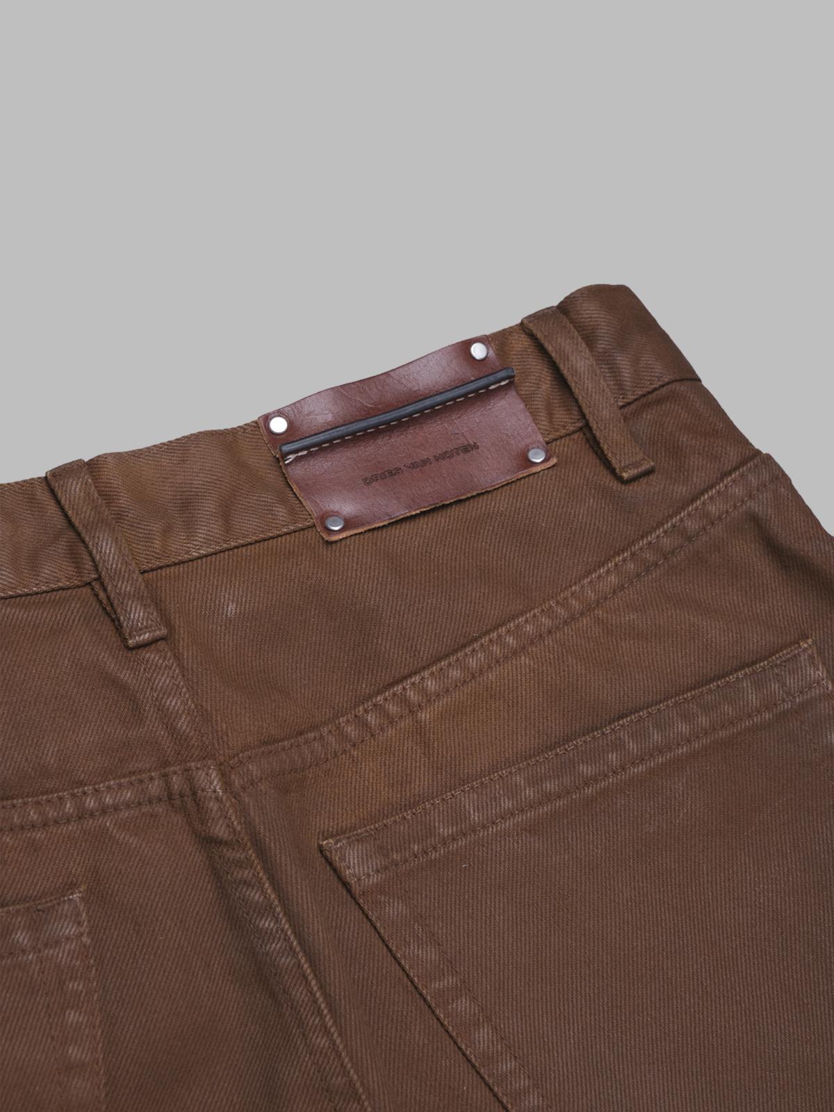 pine denim 2383 m.w. pants 020927-2383- 701 DRIES VAN NOTEN