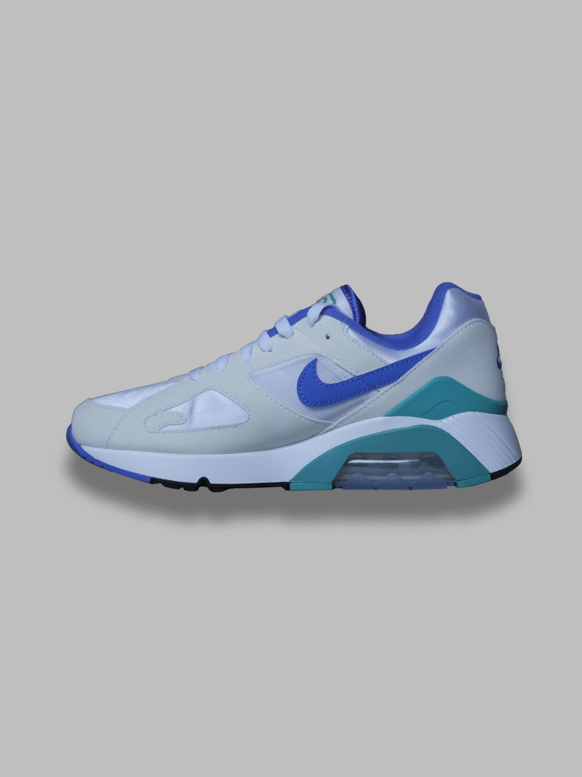 nike air 180 - white, medium blue - clear jade, black FJ9259- 102 NIKE