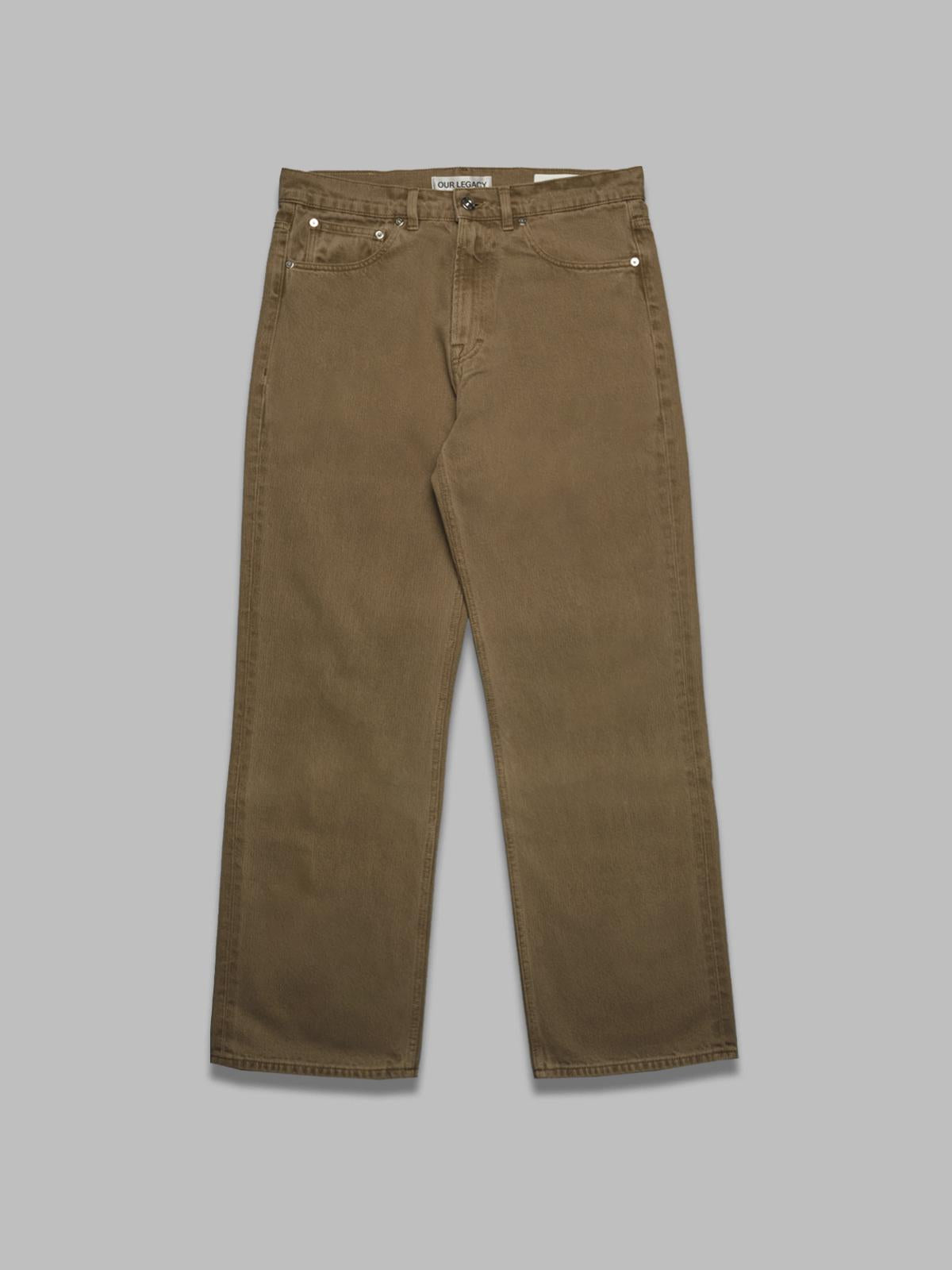 third cut dry grass chain twill M2255TDG- GR OUR LEGACY