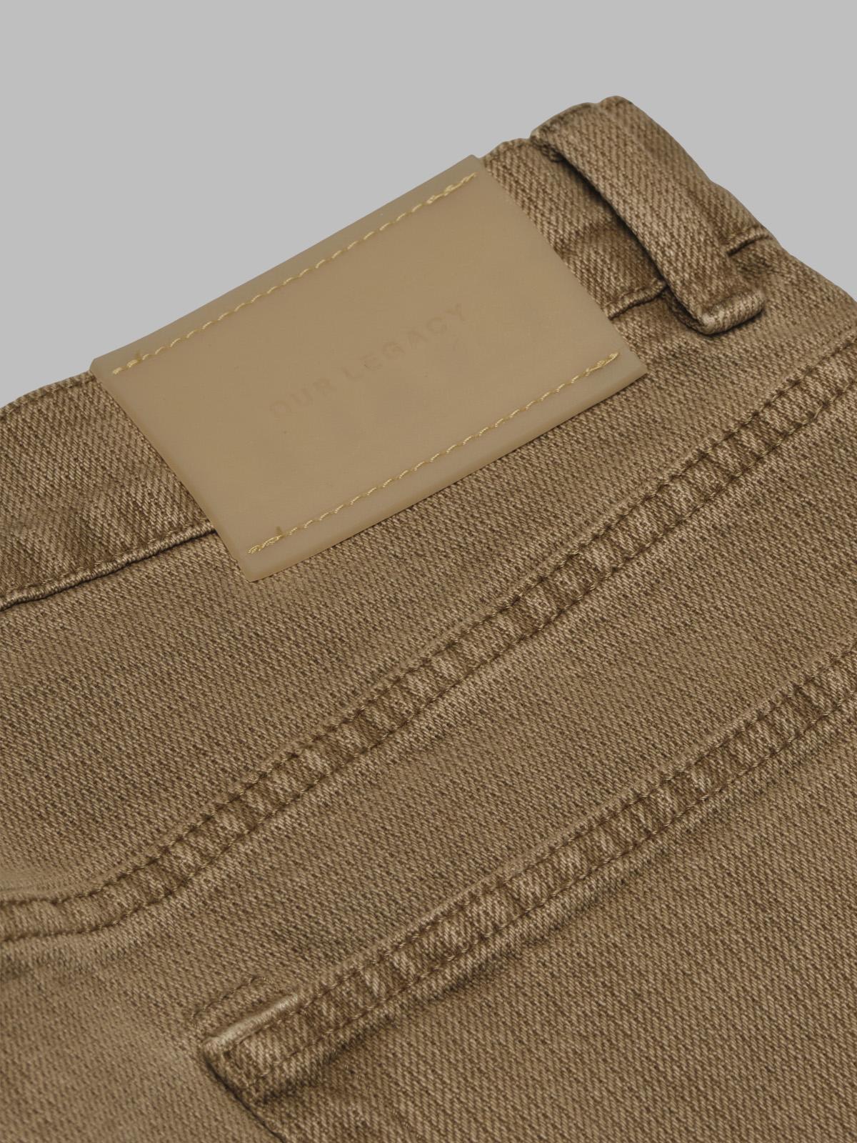 third cut dry grass chain twill M2255TDG- GR OUR LEGACY