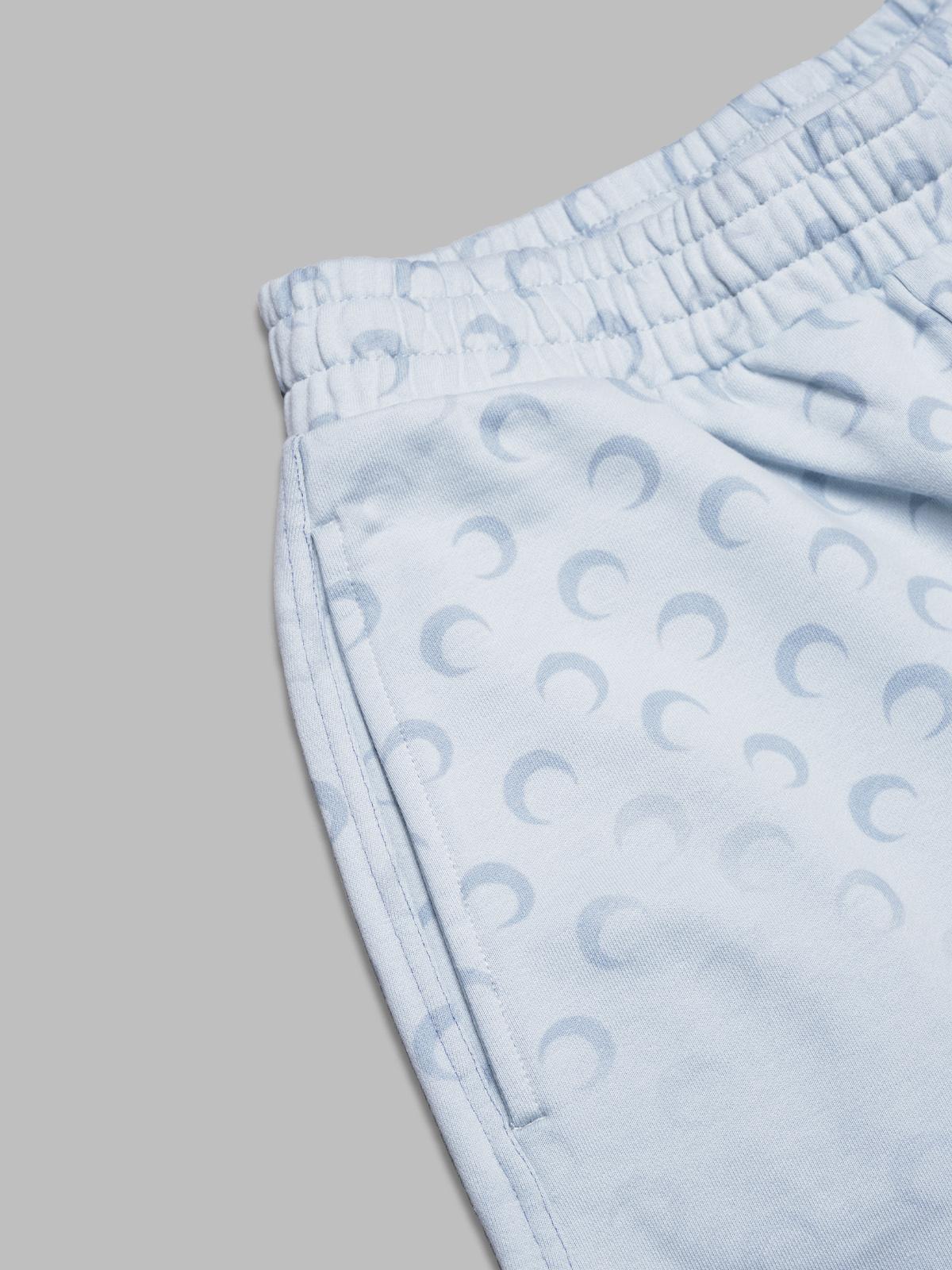 moon faded fleece sweatpants UPA052A-CJER0073- BL05 MARINE SERRE