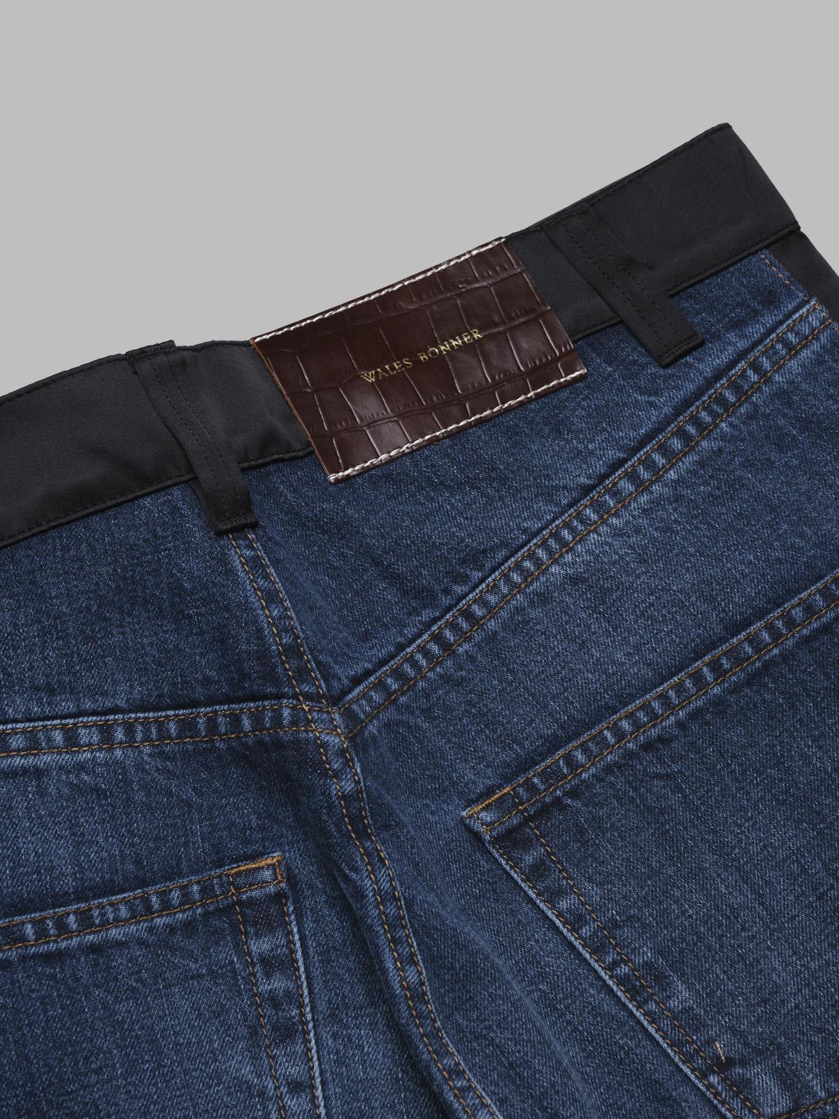 cove denim jeans US25DE02-DE01- 599 WALES BONNER