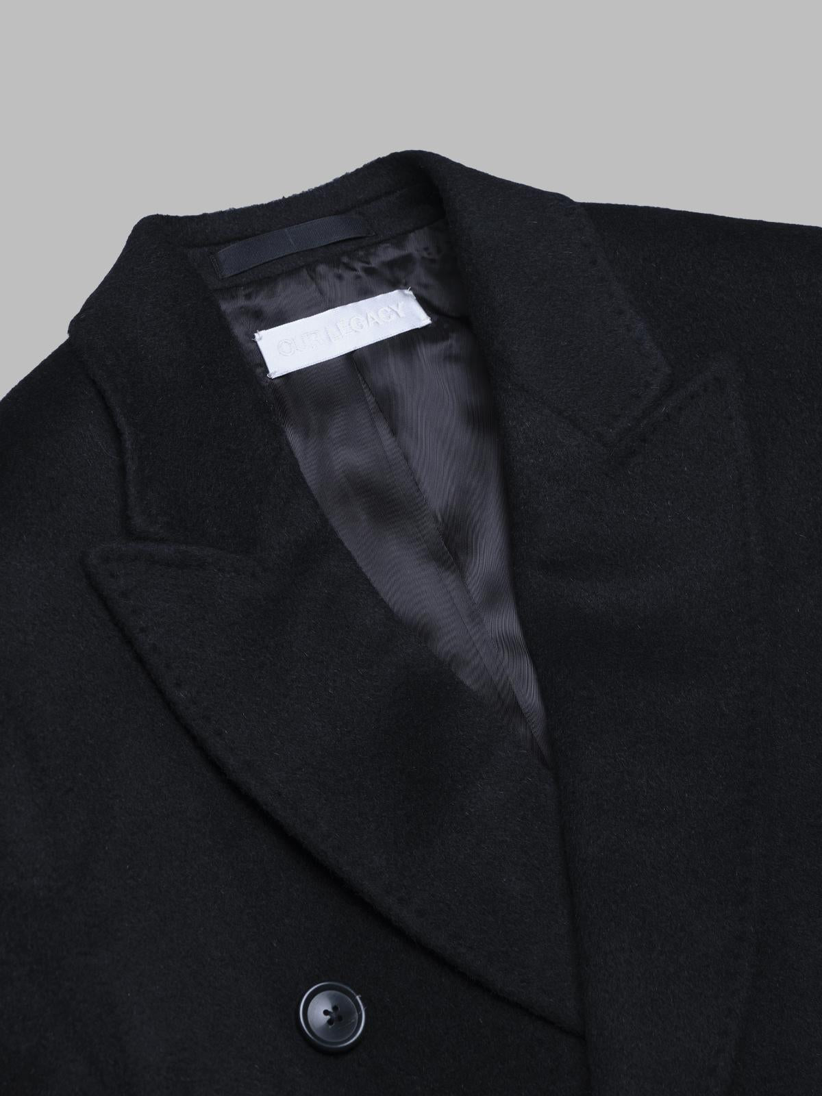 whale coat M4201WB- BK OUR LEGACY
