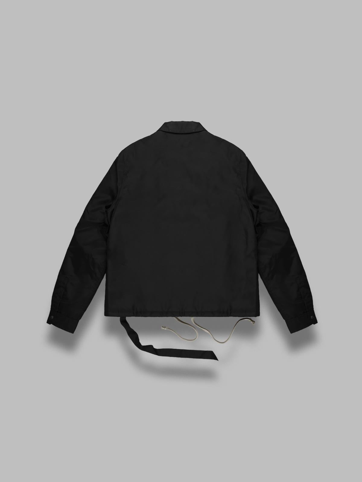 concealed zipfront jacket DU02E7775- NCV-09 RICK OWENS DRKSHDW
