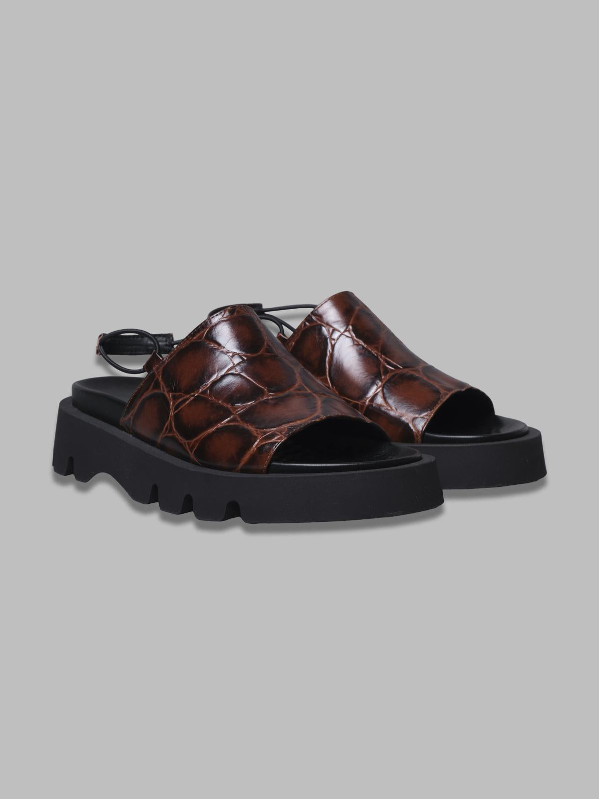 noreen brown coco sandals E8-3891- BW MIISTA