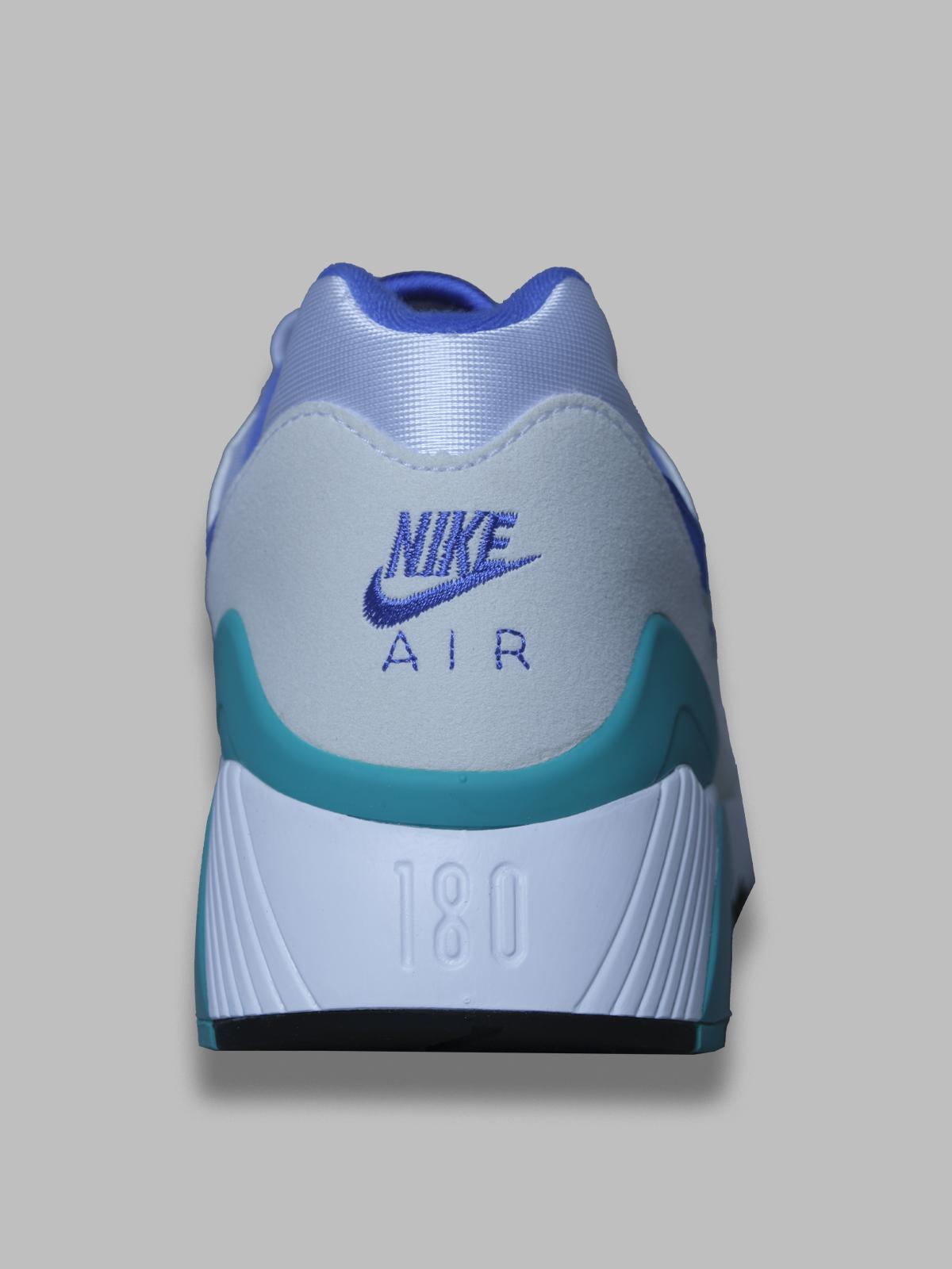 nike air 180 - white, medium blue - clear jade, black FJ9259- 102 NIKE