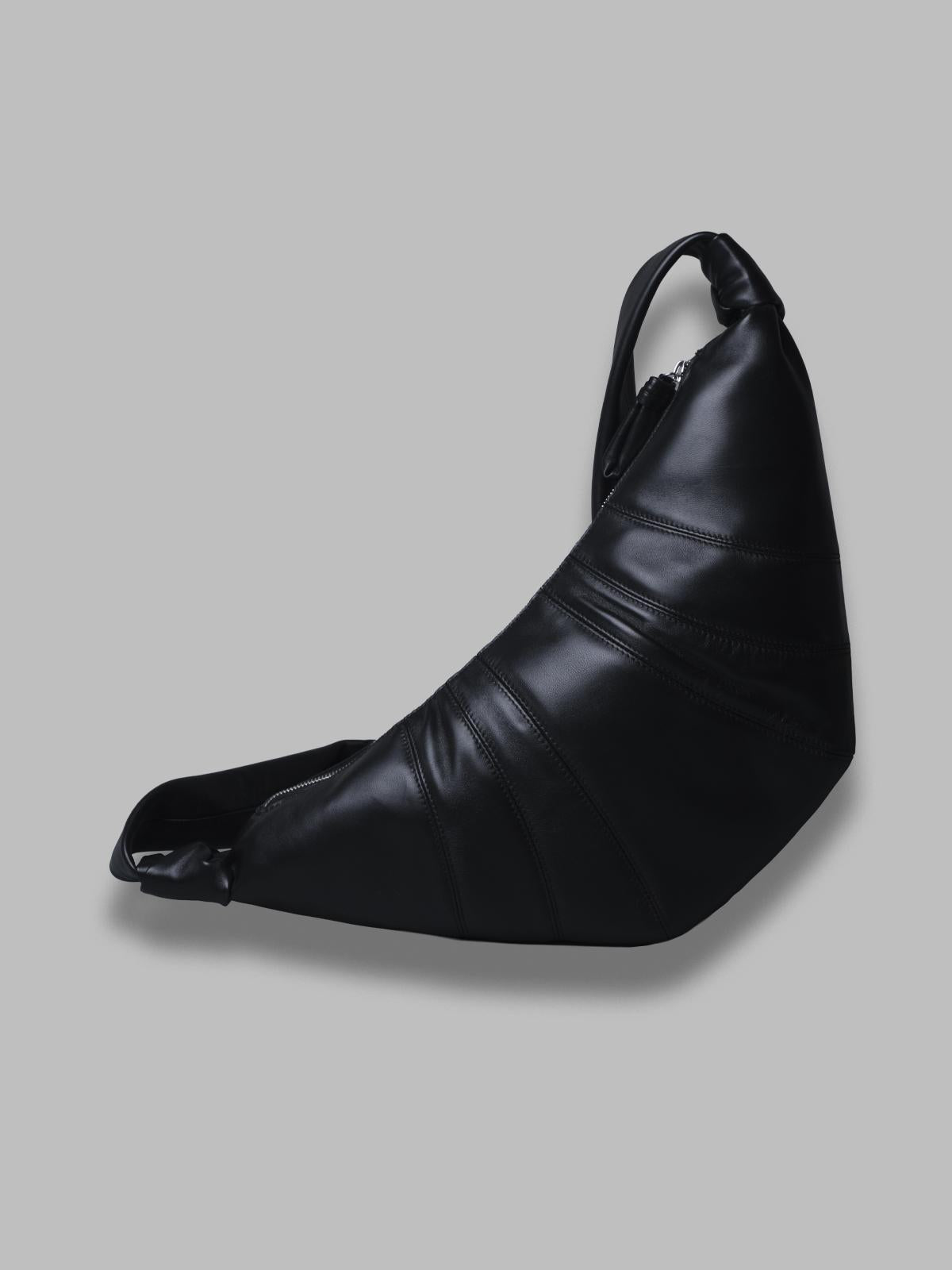 medium croissant bag BG0001-LL095- BK999 LEMAIRE
