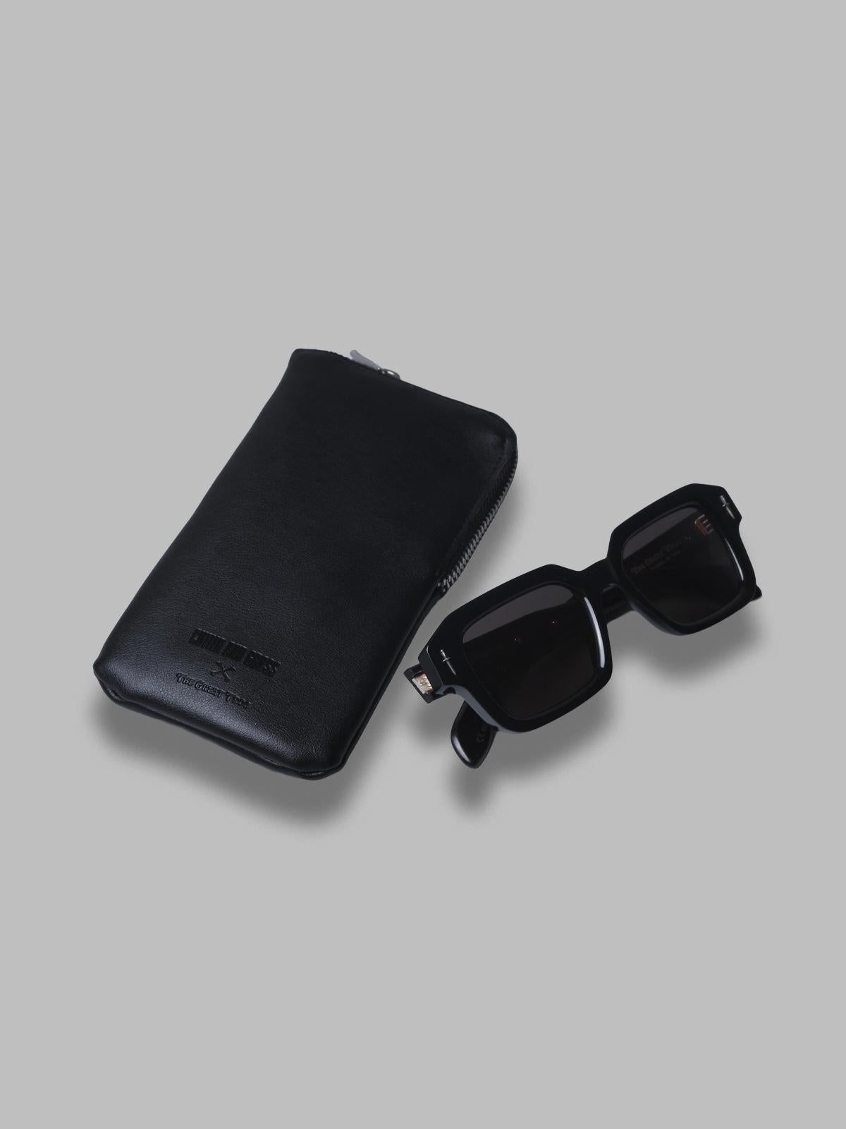 the great frog bones link rectangle sunglasses GFSN-005-52- 01 CUTLER AND GROSS