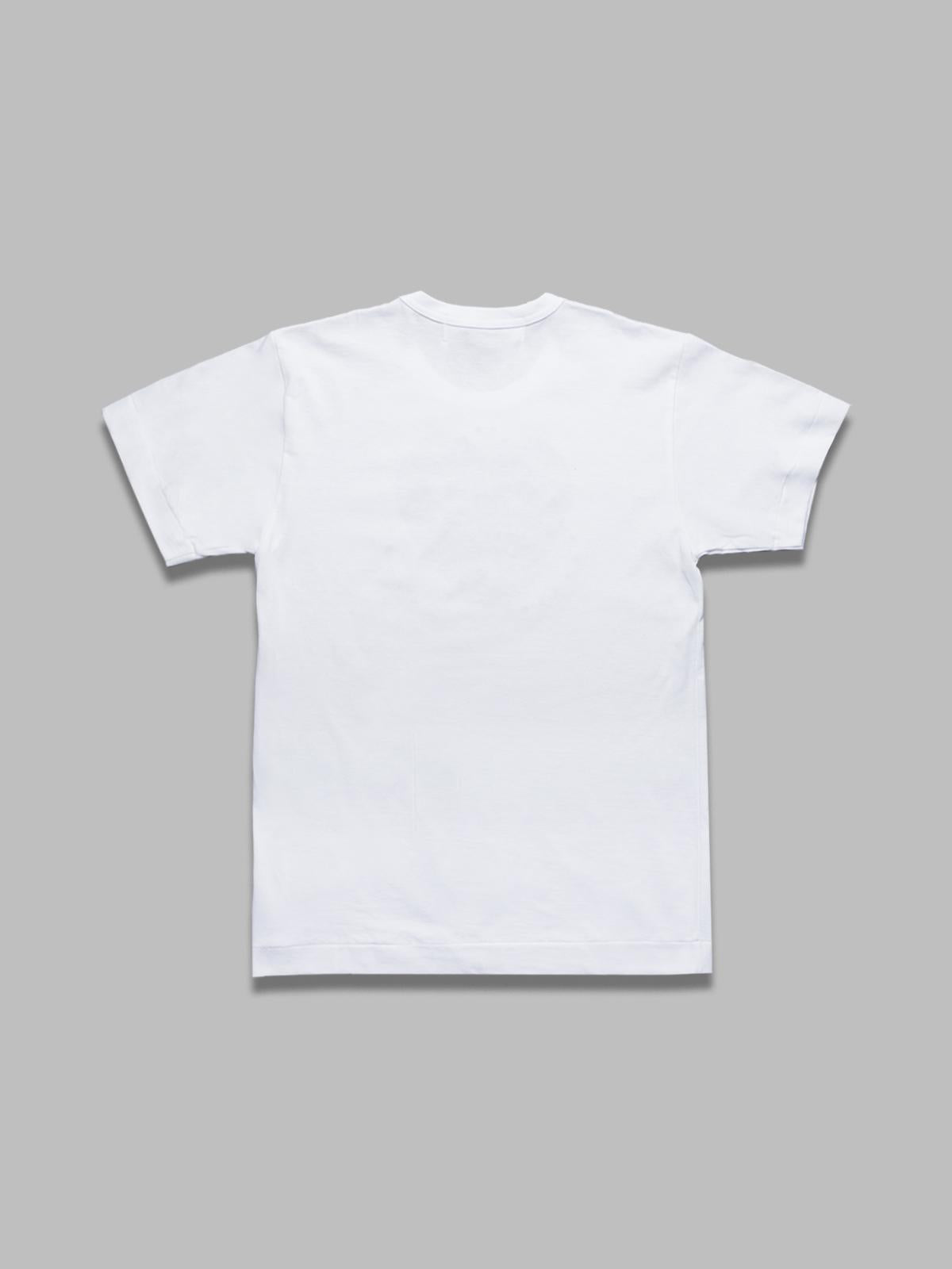 COMME DES GARÇONS PLAY AX-T804-051-WHT