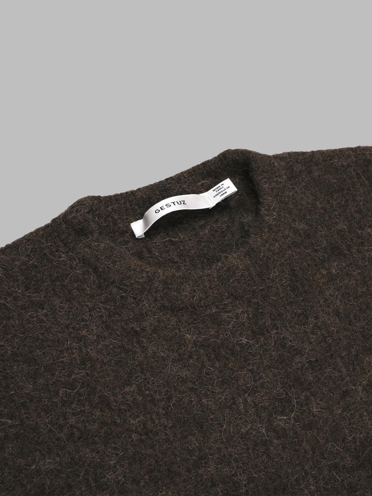 gz alpha slit pullover 10910590- 108310 GESTUZ