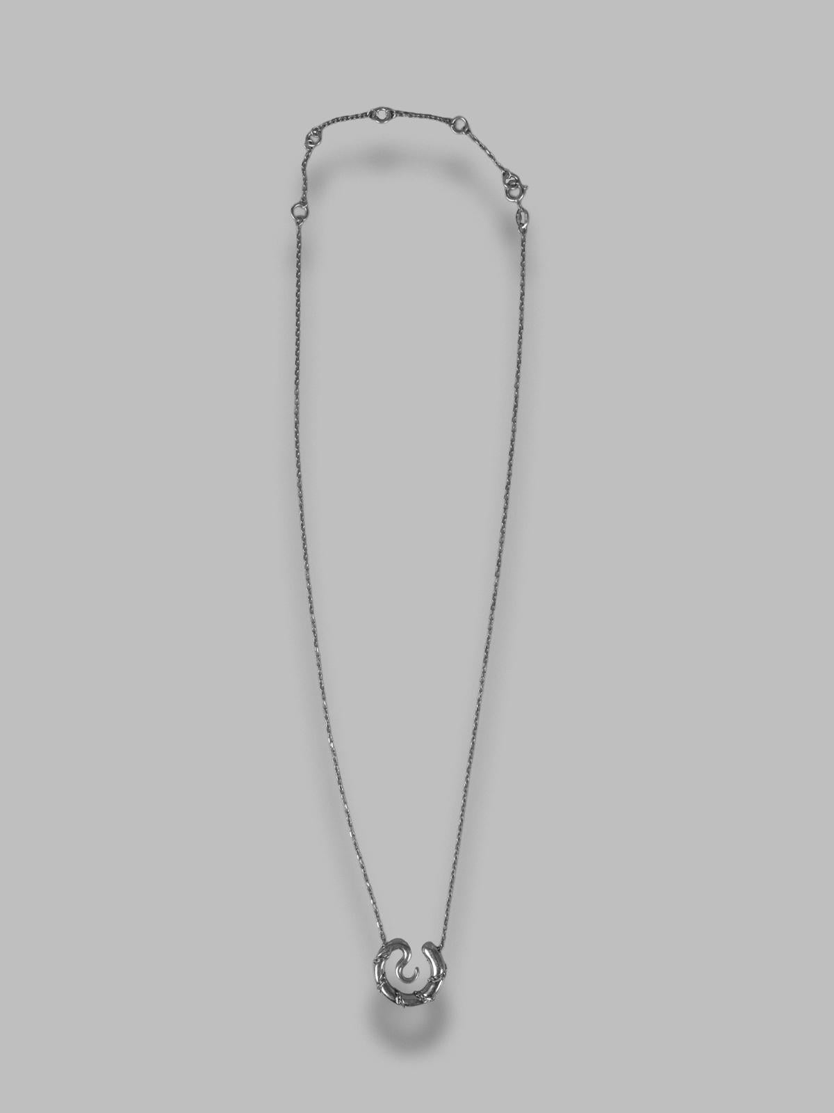 serpent medallion necklace F25-NE004- S PANCONESI