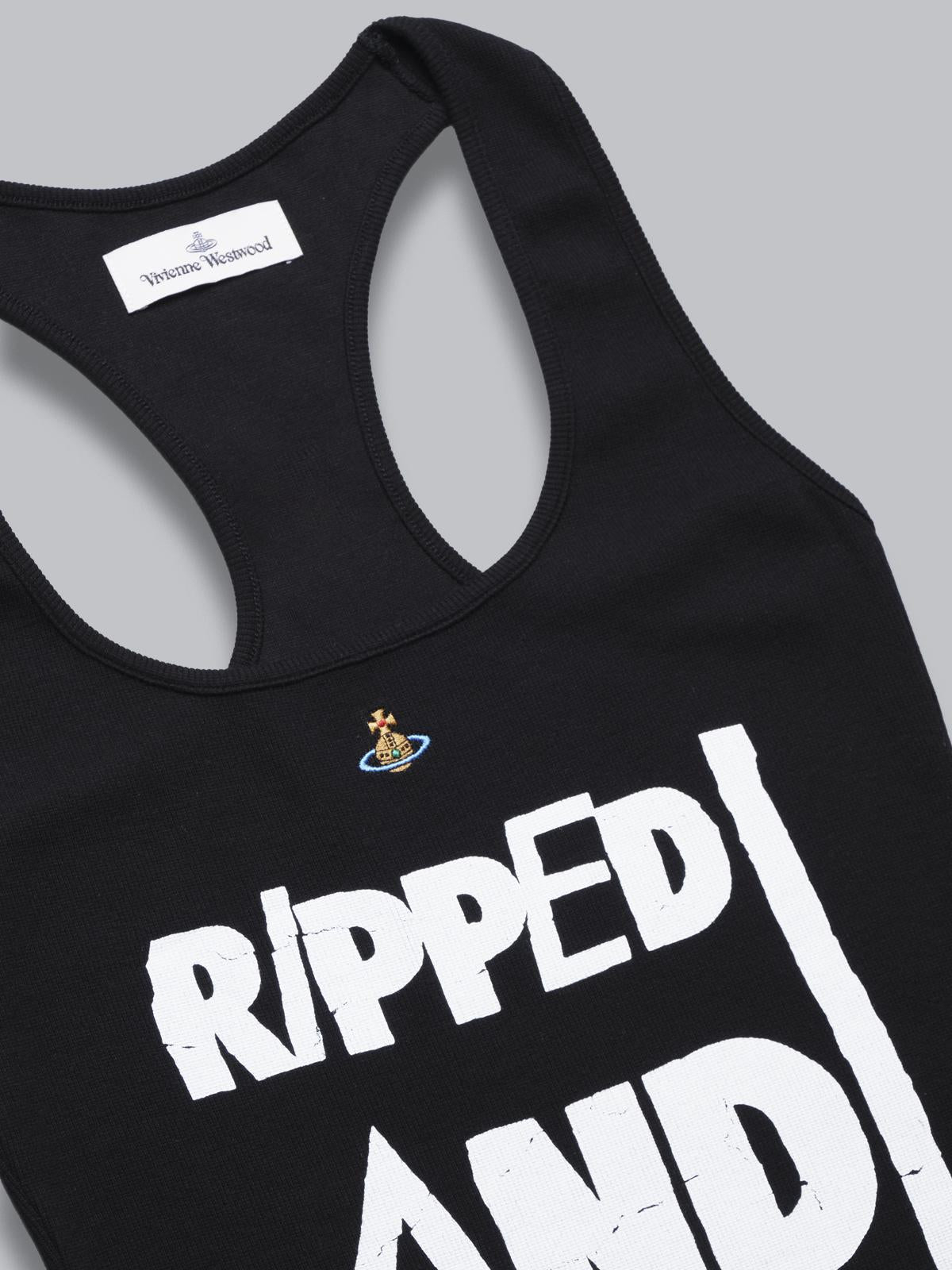 ripped & ready querelle top - black 1G01000V-J009C- N401 VIVIENNE WESTWOOD