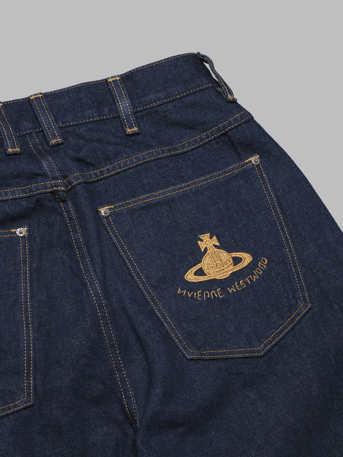 baggy jeans - indigo 3902000P-W0162- K406 VIVIENNE WESTWOOD