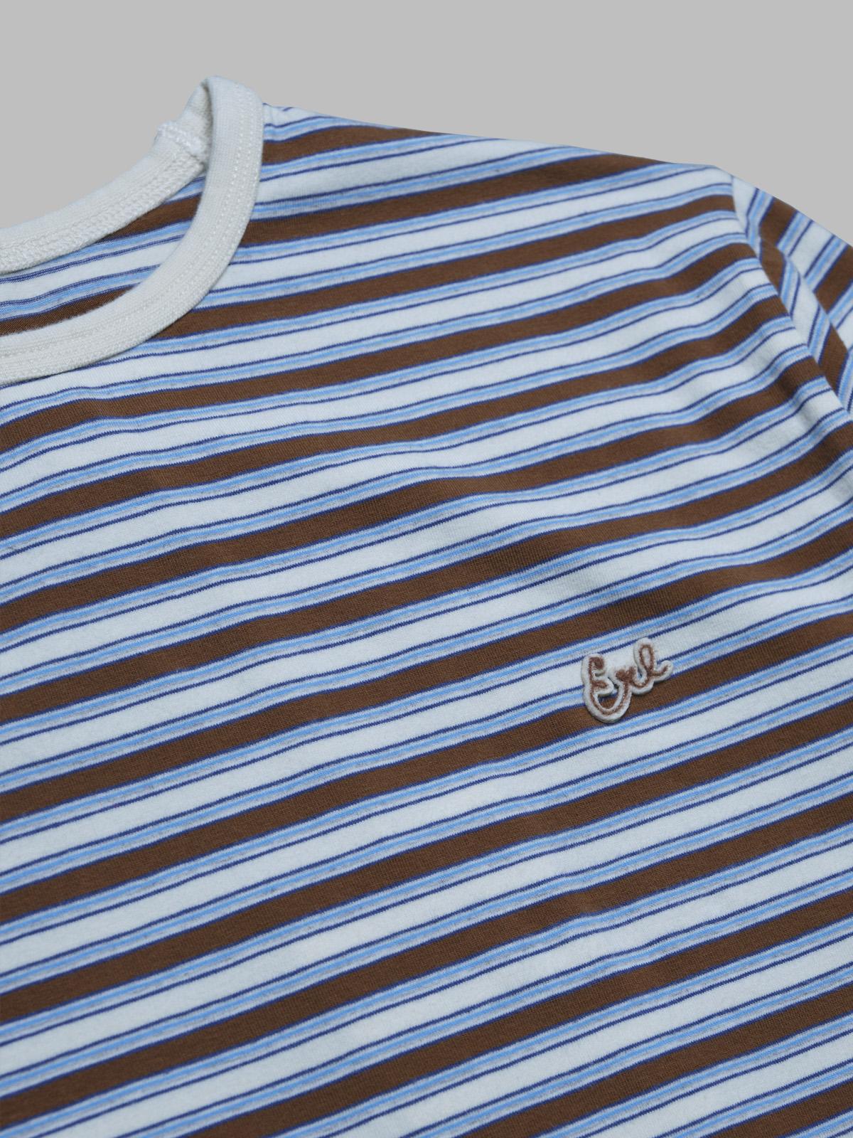 striped longsleeve t-shirt ERL10T010- BW ERL