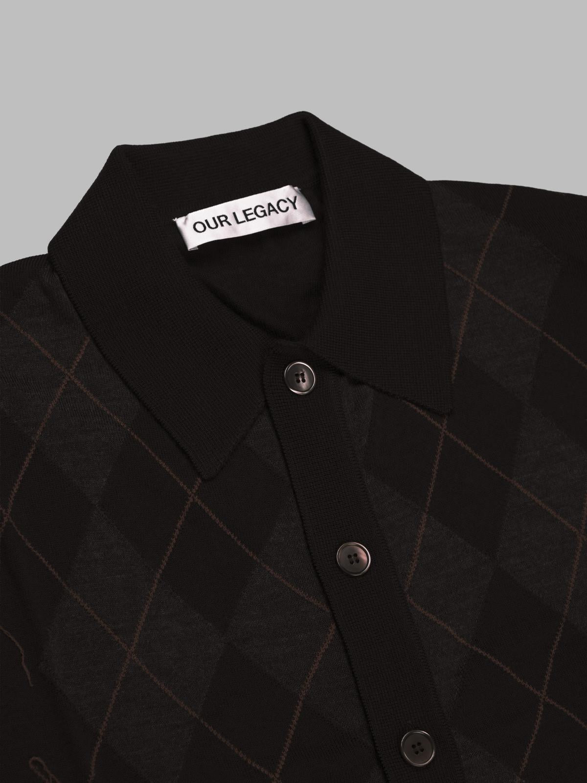 evening polo M4253EP- BRW OUR LEGACY
