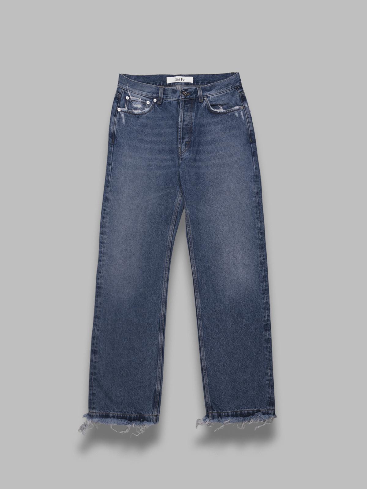 frayed cut jeans MSS25FRAYEDCUT- DAR SÉFR