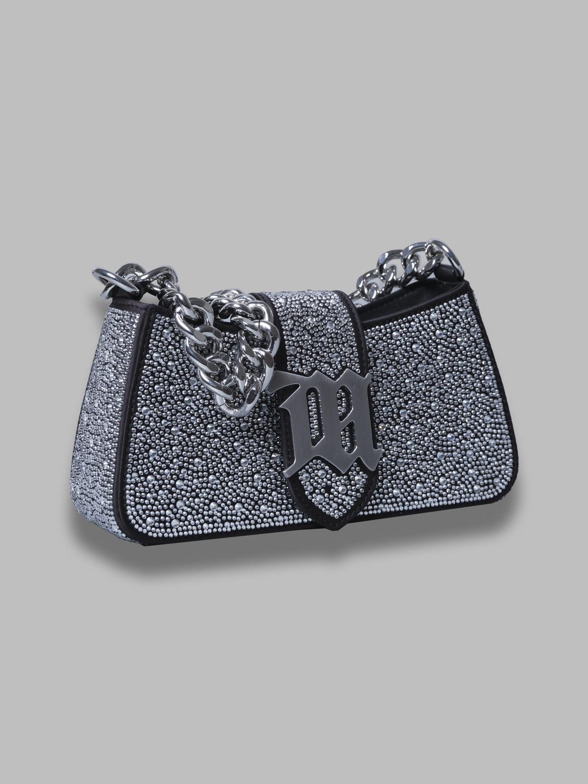 crystal shoulder mini bag 250A412 BK MISBHV