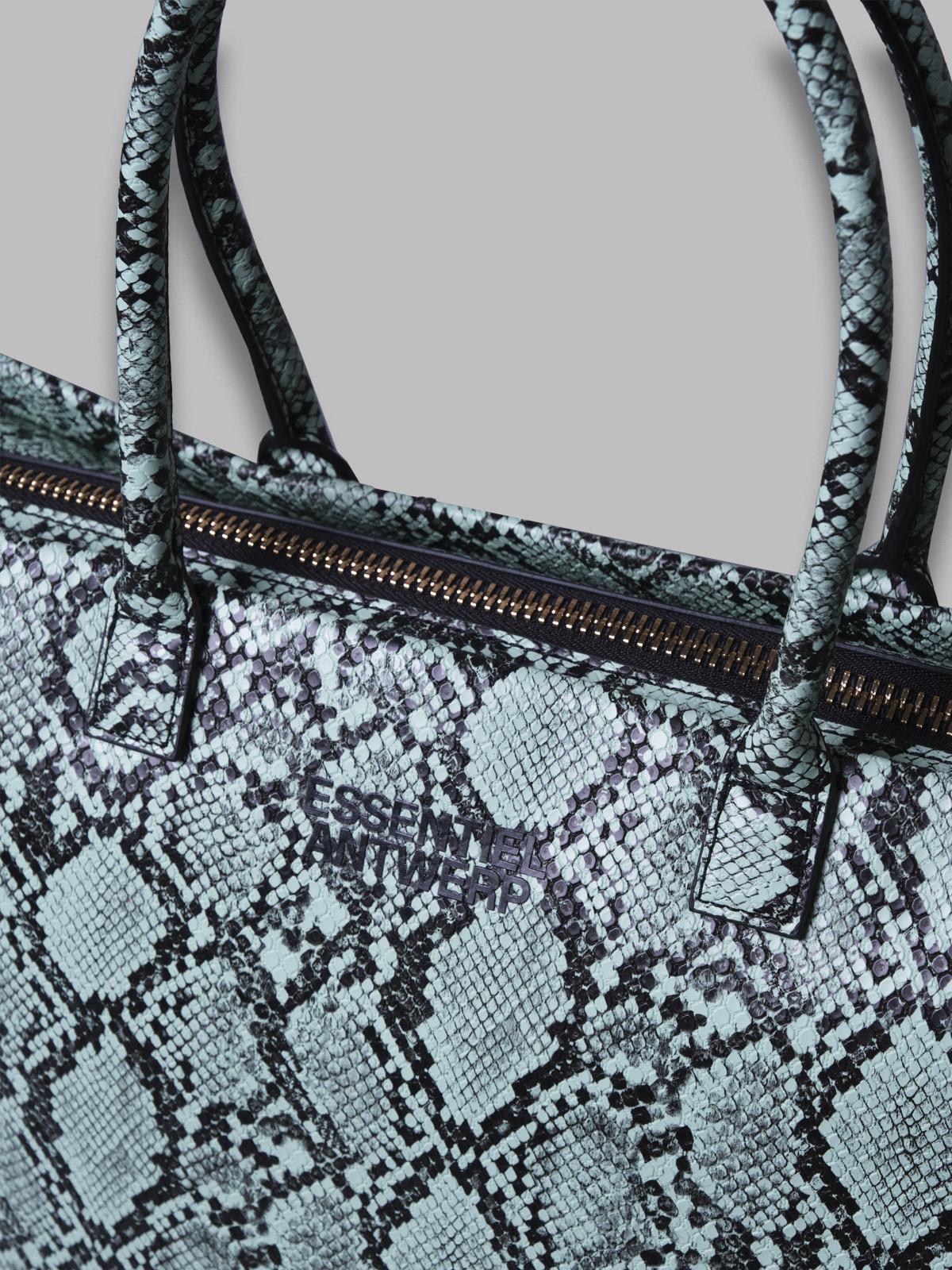hegan faux snake shopper bag HEGAN- NP12 ESSENTIEL ANTWERP