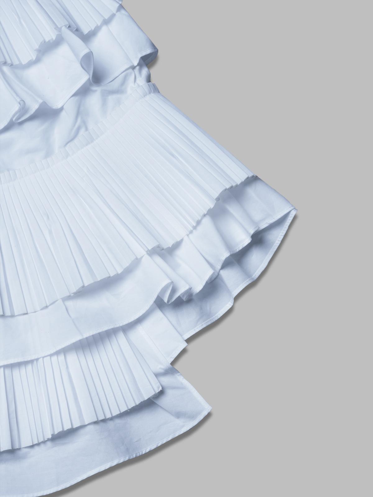 hupaul ruffle miniskirt HUPAUL- WH00 ESSENTIEL ANTWERP