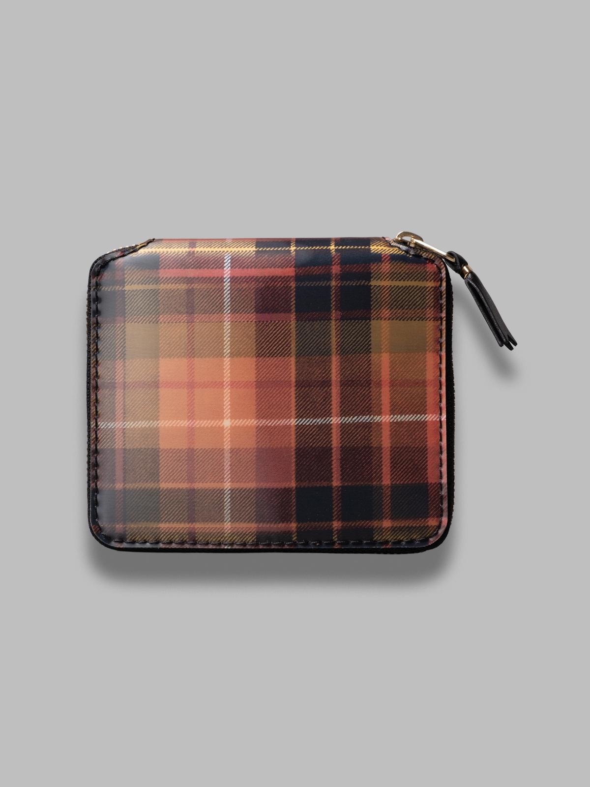 wallet / lenticular tartan - 100% tpu in: 100%cowhide made in spain SA2100LT RY COMME DES GARÇONS WALLET