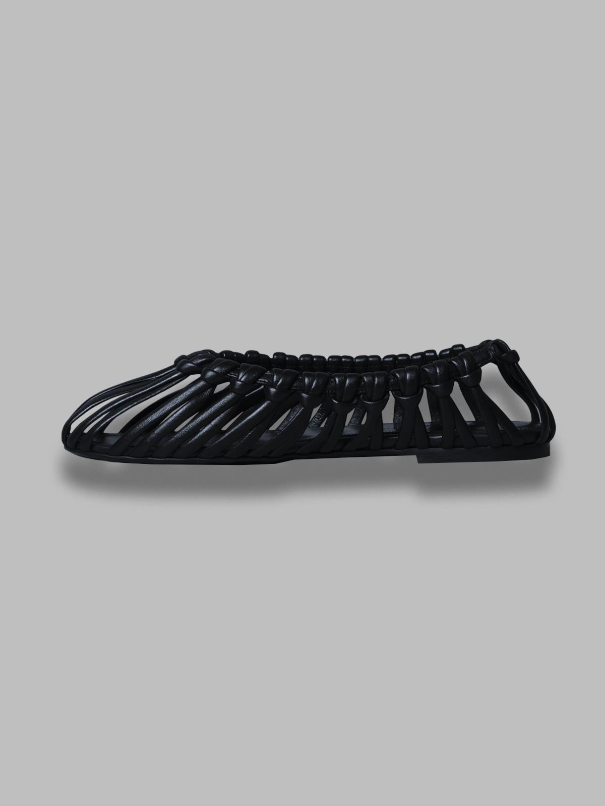 bandini leather black cords BANDINI- BLK OTTANGE