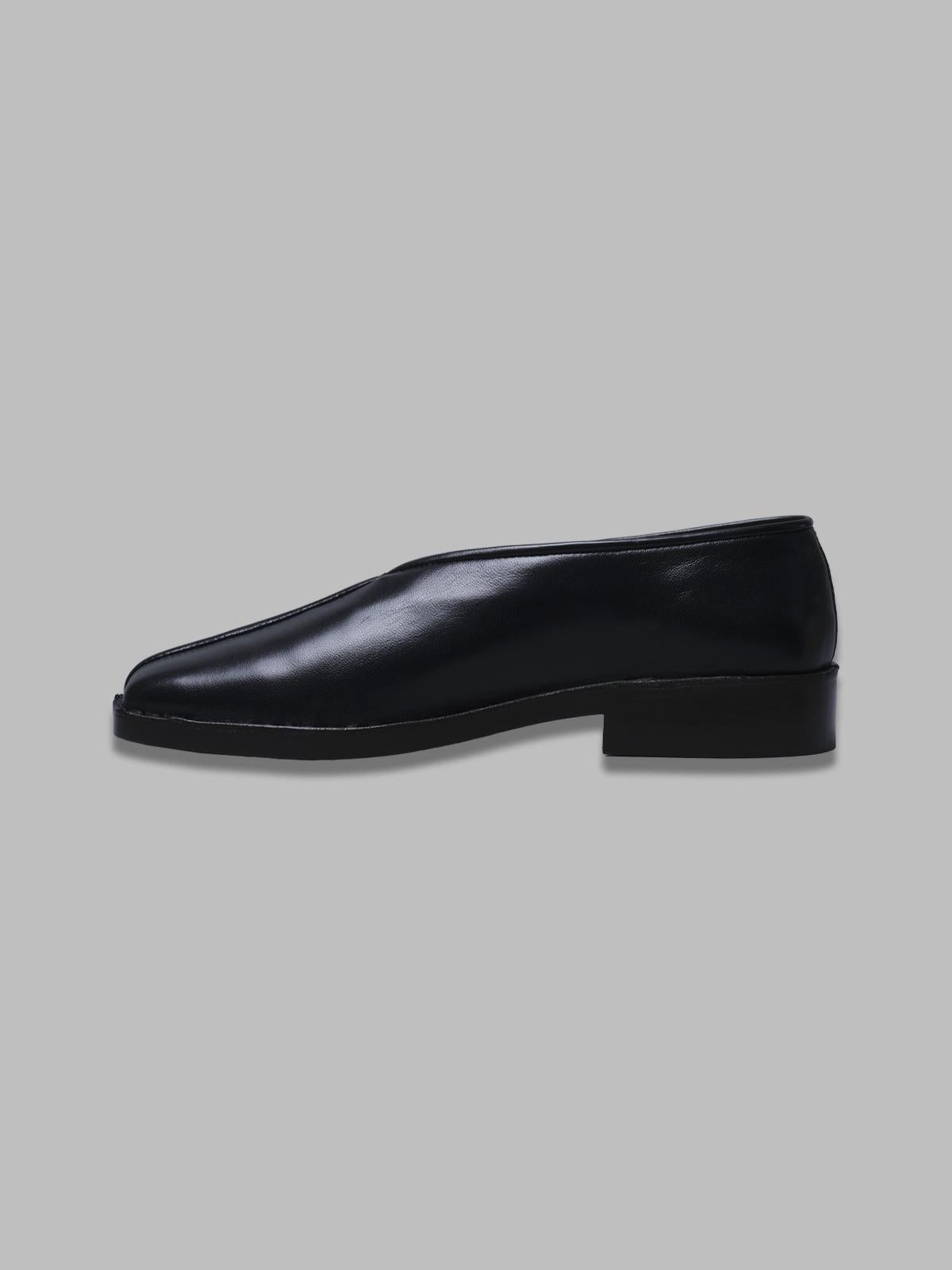 flat piped slippers FO0007-LL0023- BK999 LEMAIRE