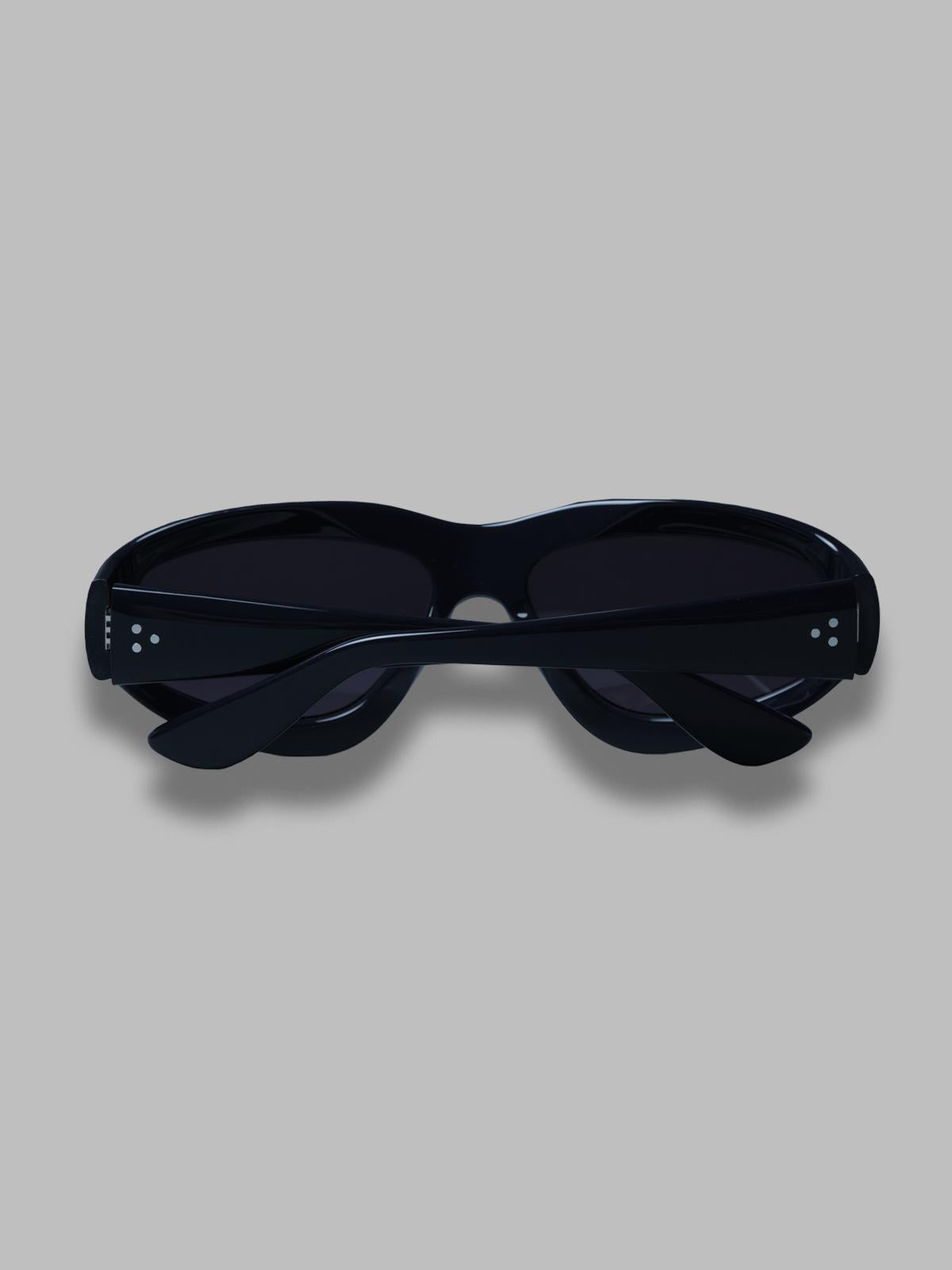 irfan sunglasses - mediterranee acetate, black lens - made in japan PT-5805- BL PORT TANGER