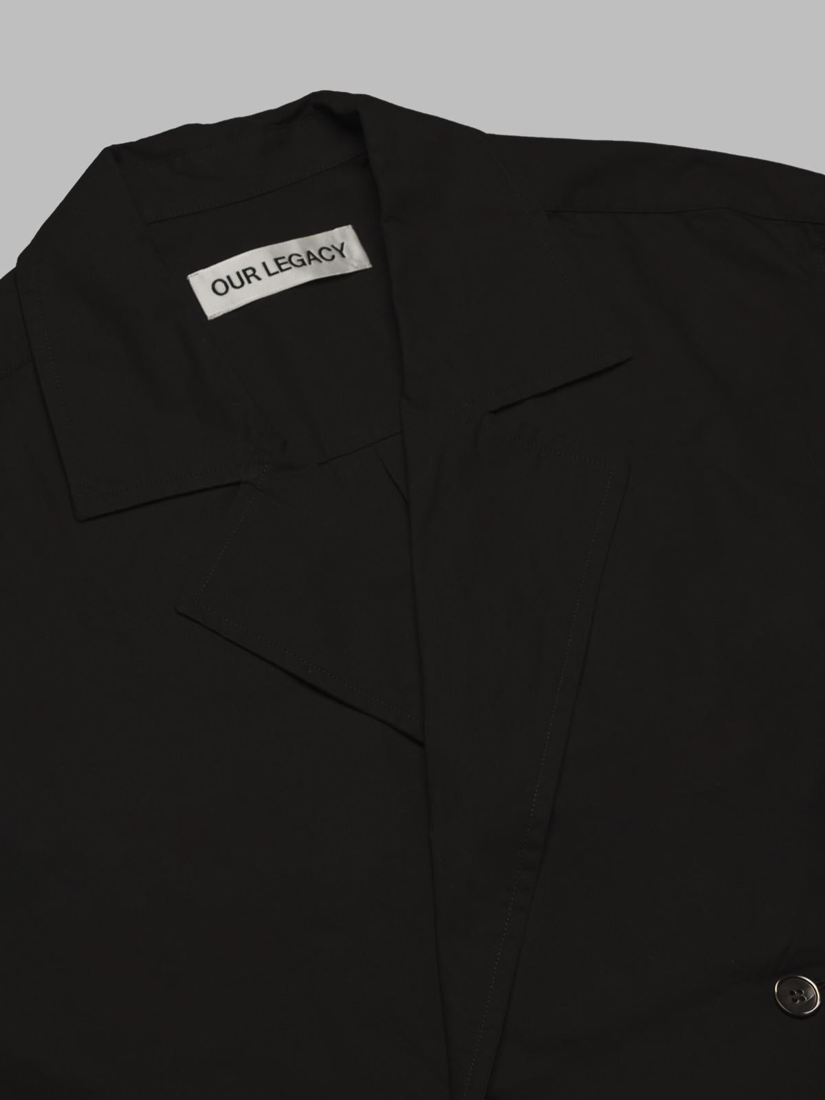 duo shirt hefty brown coarse poplin M2252DH- BR OUR LEGACY