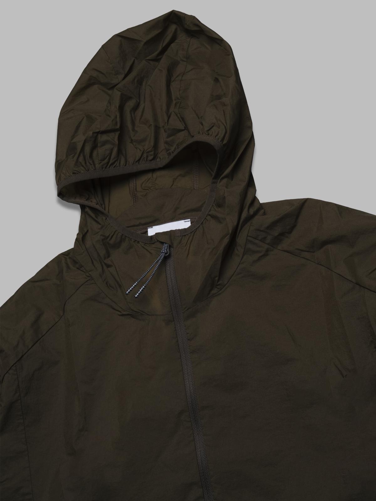 packable wind jacket RBMW0366FA258- GRN ROA