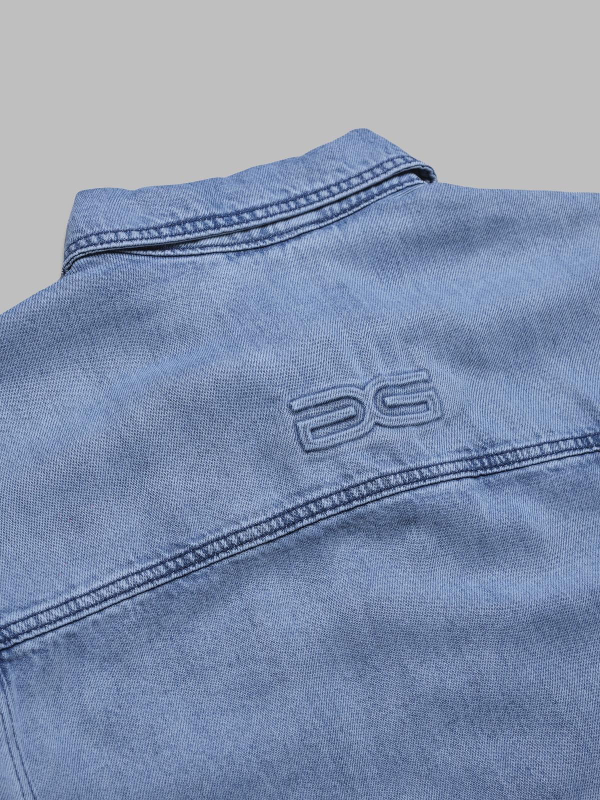gz felina jacket - light blue washed 10909935- LB GESTUZ