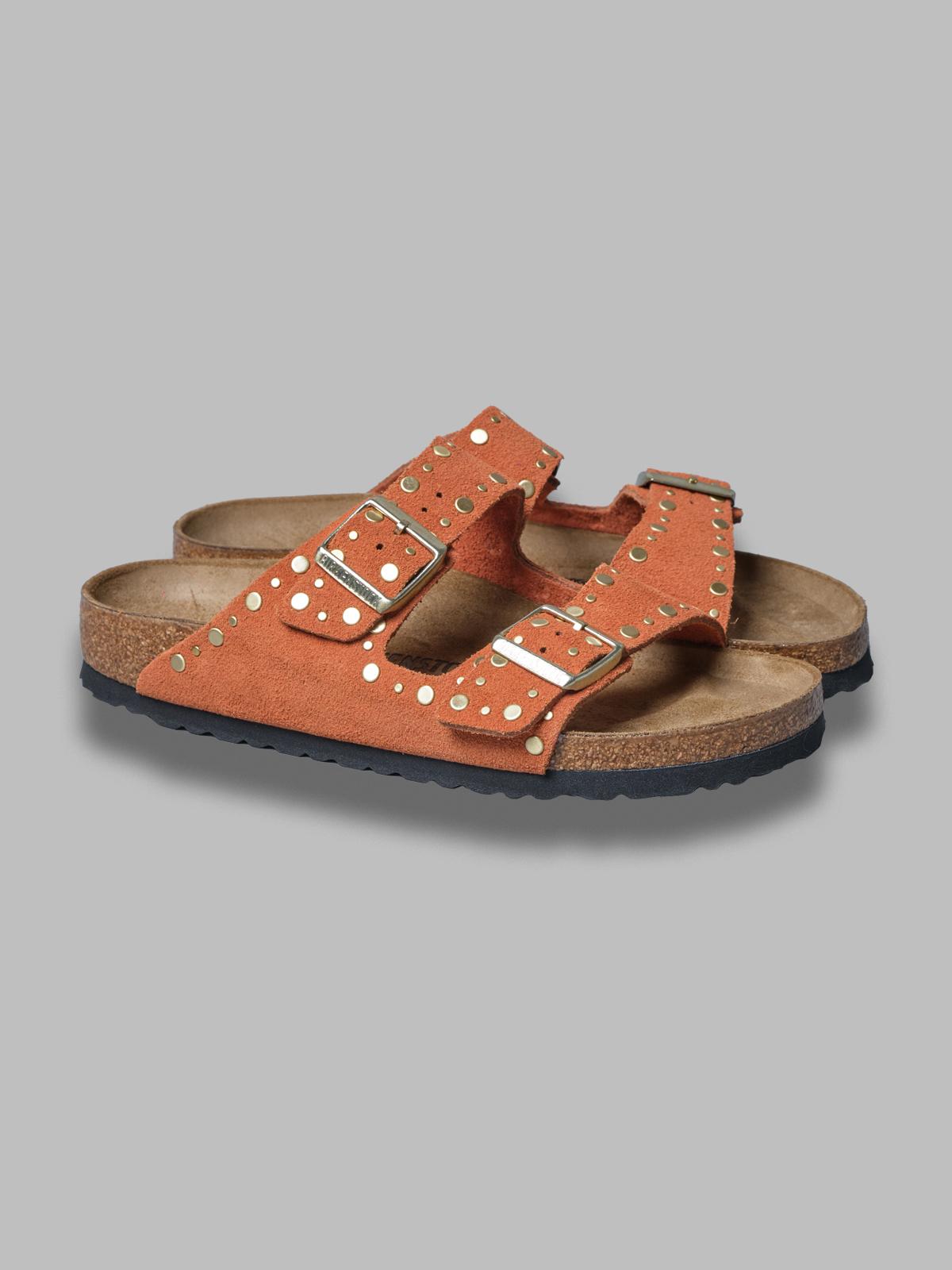 arizona rivet dark rust, suede leather - calz. s 1029513 RT BIRKENSTOCK