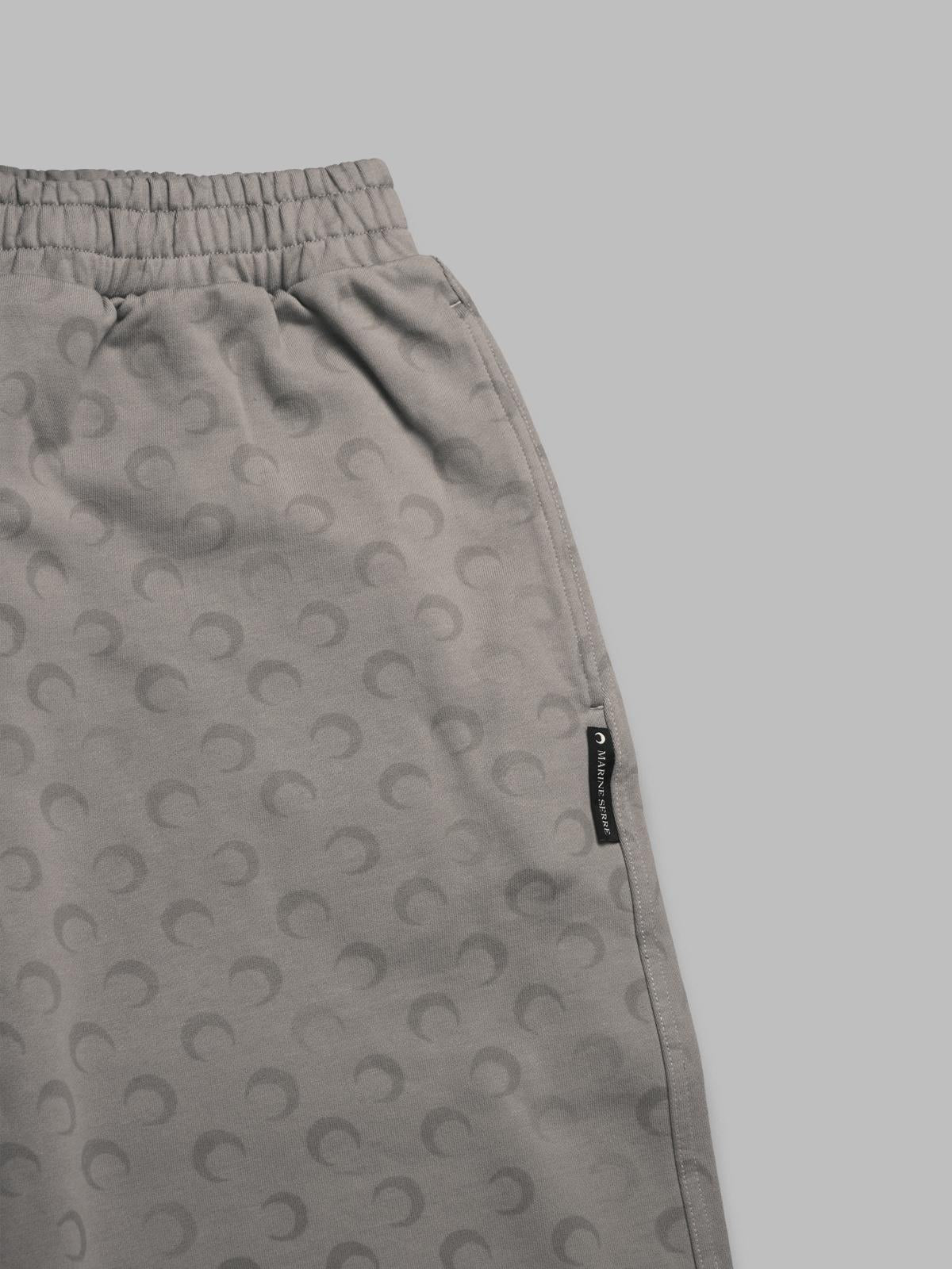 faded moon fleece sweatpants UPA052ACJER0073- GR90 MARINE SERRE