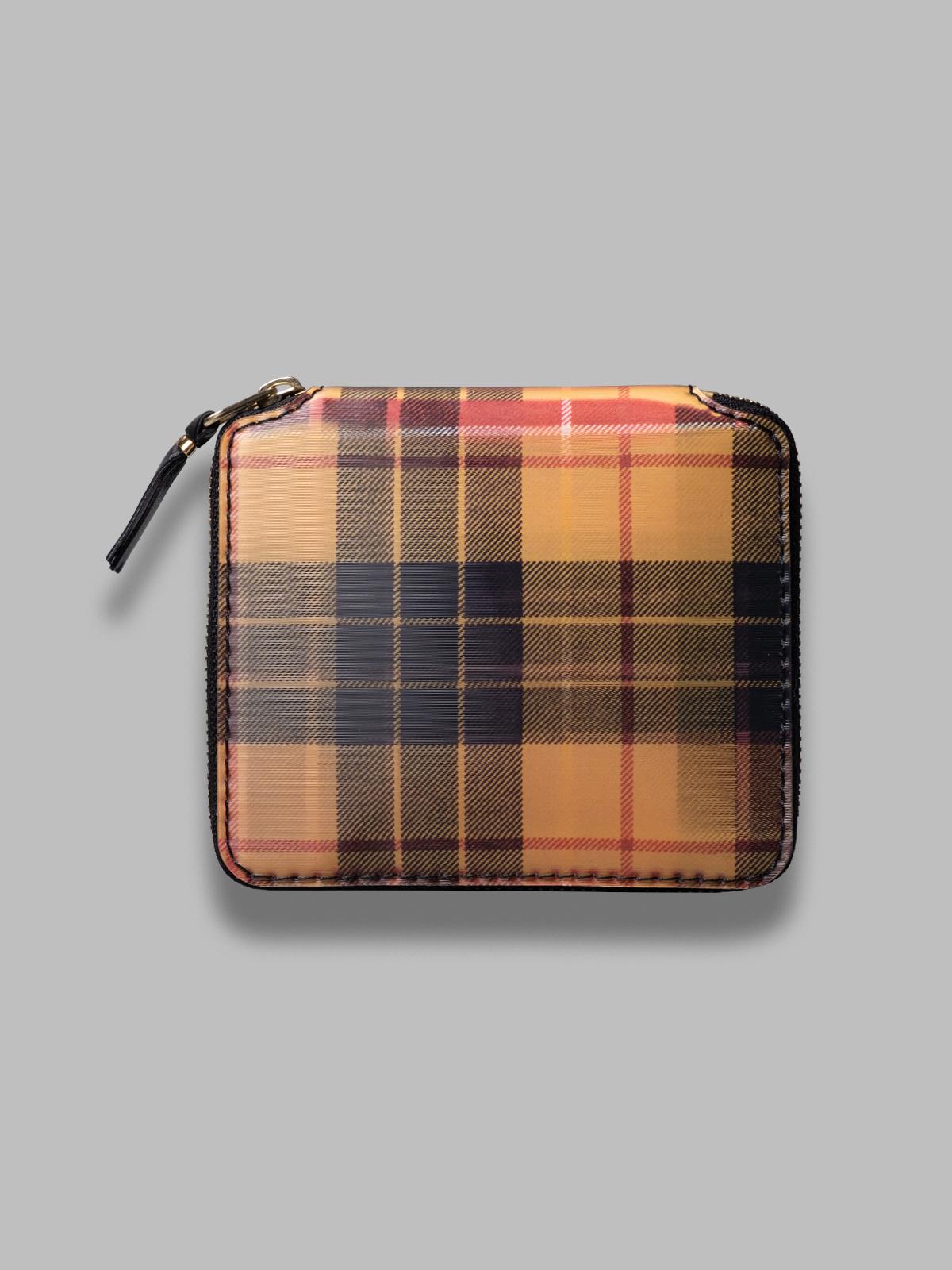 wallet / lenticular tartan - 100% tpu in: 100%cowhide made in spain SA2100LT RY COMME DES GARÇONS WALLET