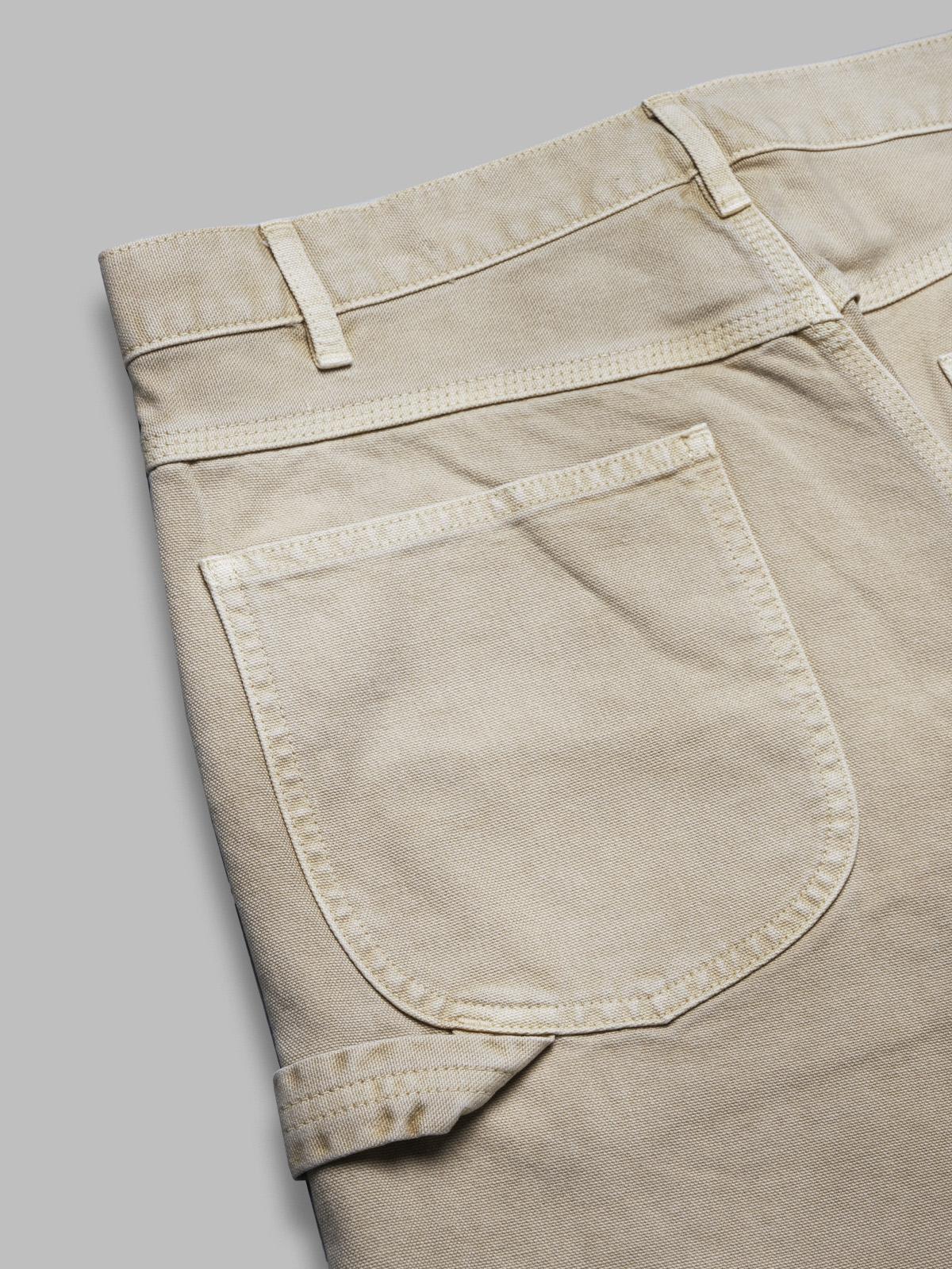 organic cotton duck pants A25SP02CD- LB AURALEE