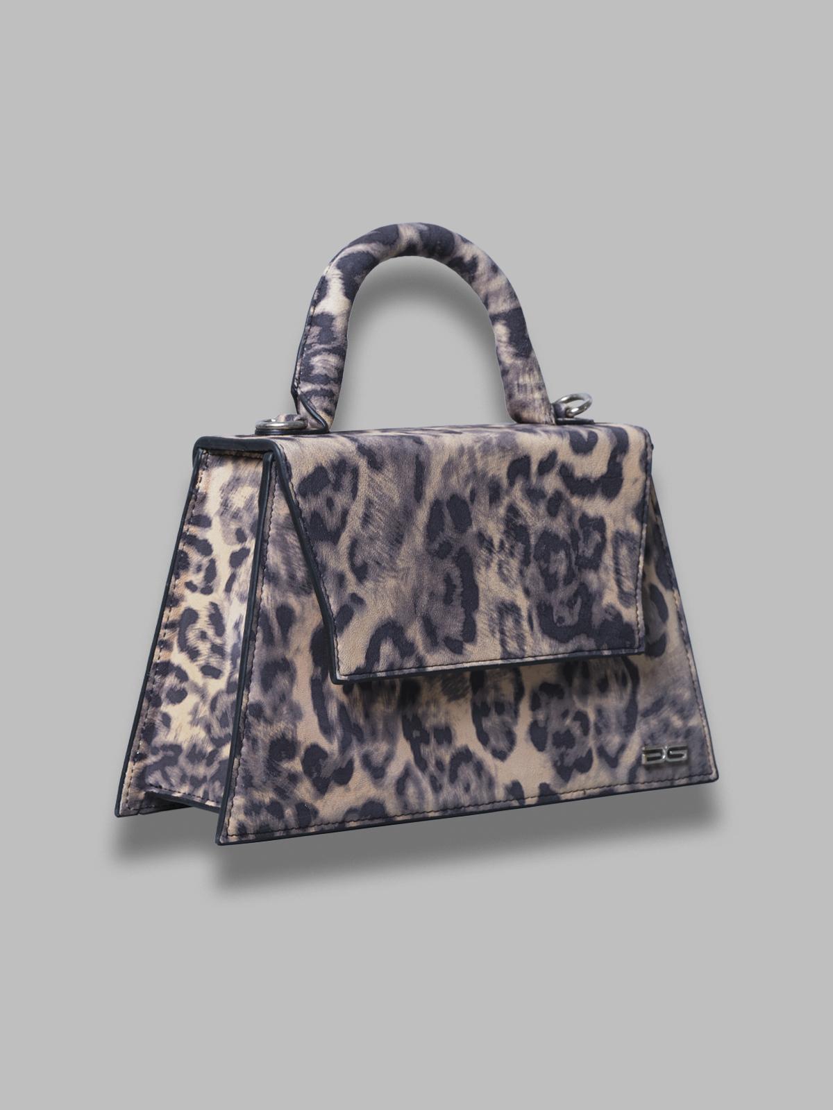 gz harvey p bag - leopard print leather 10909933- MC GESTUZ