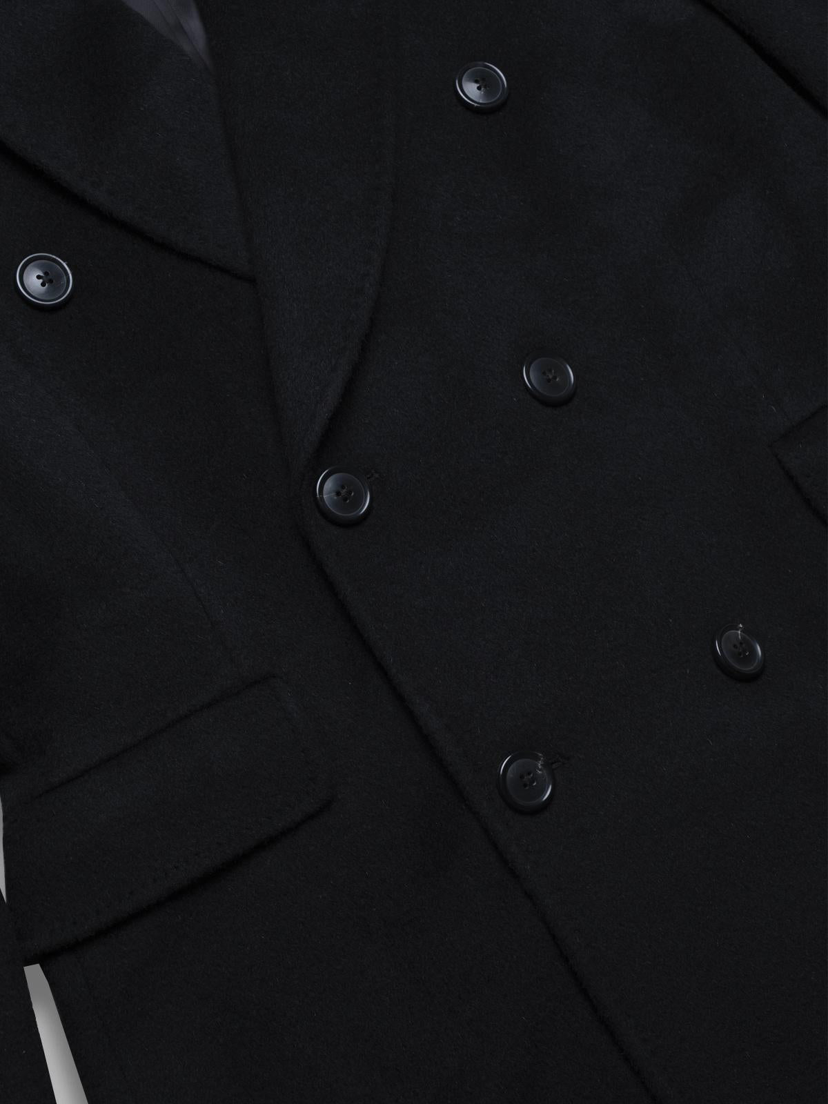 whale coat M4201WB- BK OUR LEGACY