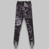 rhinestuds leggins VAQ10P007- BK VAQUERA