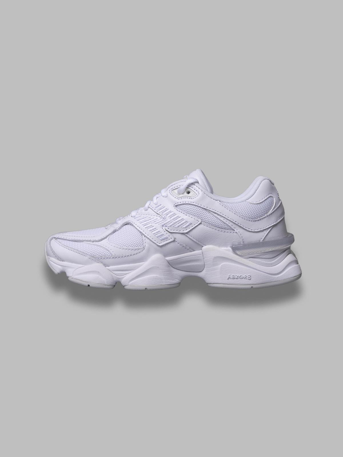 9060 white - scarpa lifestyle - nubuck/leather/synthetic/mesh U9060NRJ NRJ NEW BALANCE