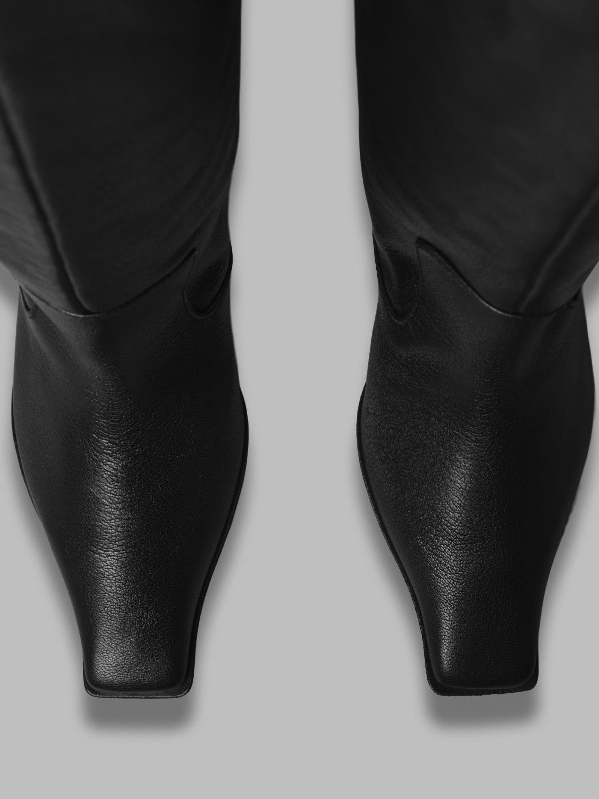 effie black tall boots MI_5871- BK MIISTA