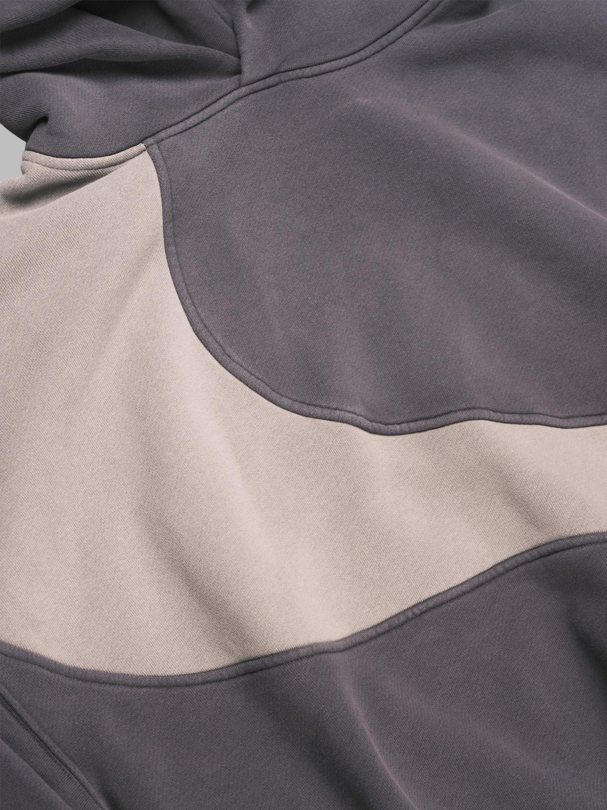 unisex wave hoodie knit ERL11T024- GY ERL