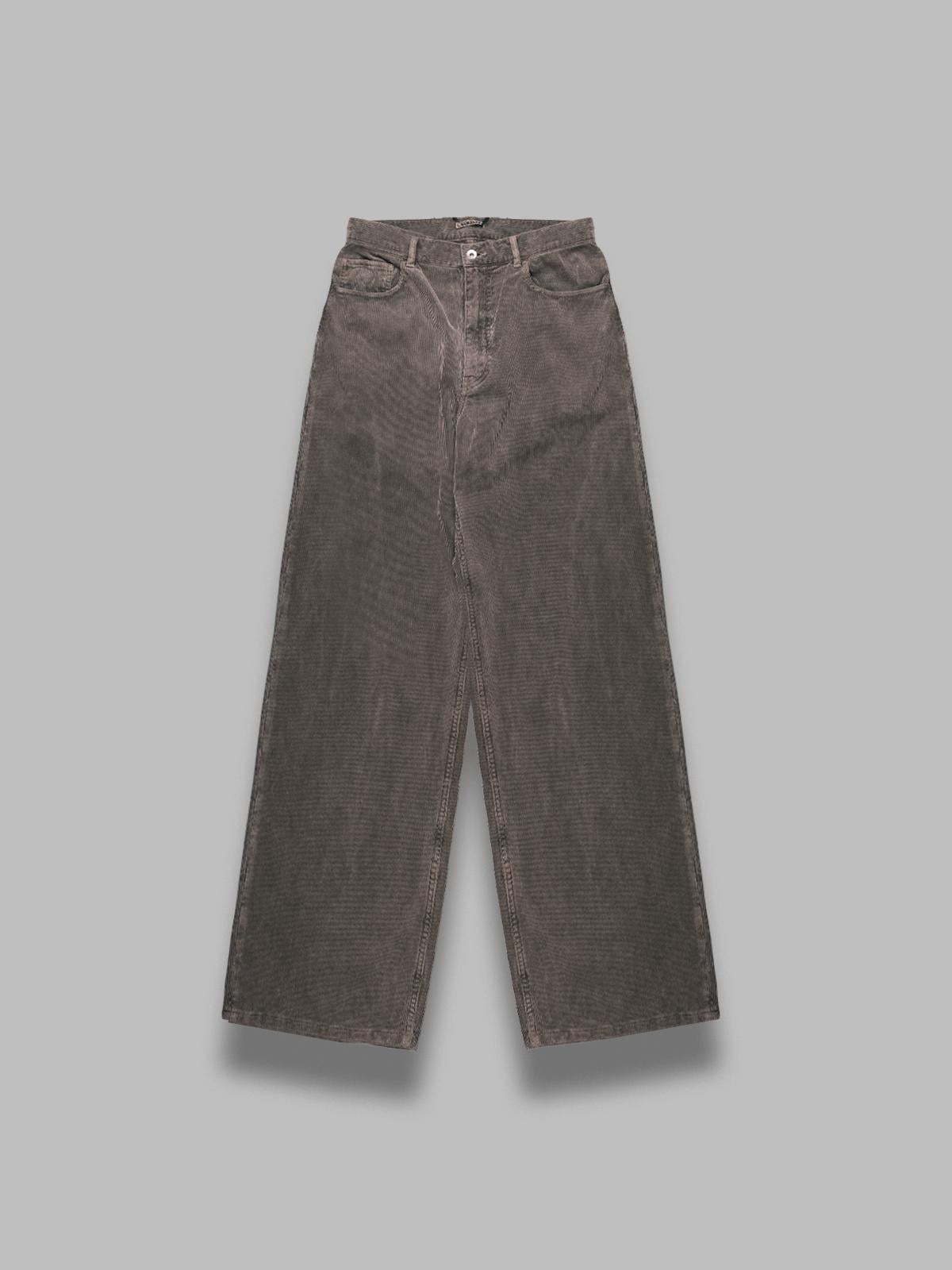 PIGMENT DYE FINX CORDUROY WIDE 5P PANTS Pigment Dye Finx Corduroy