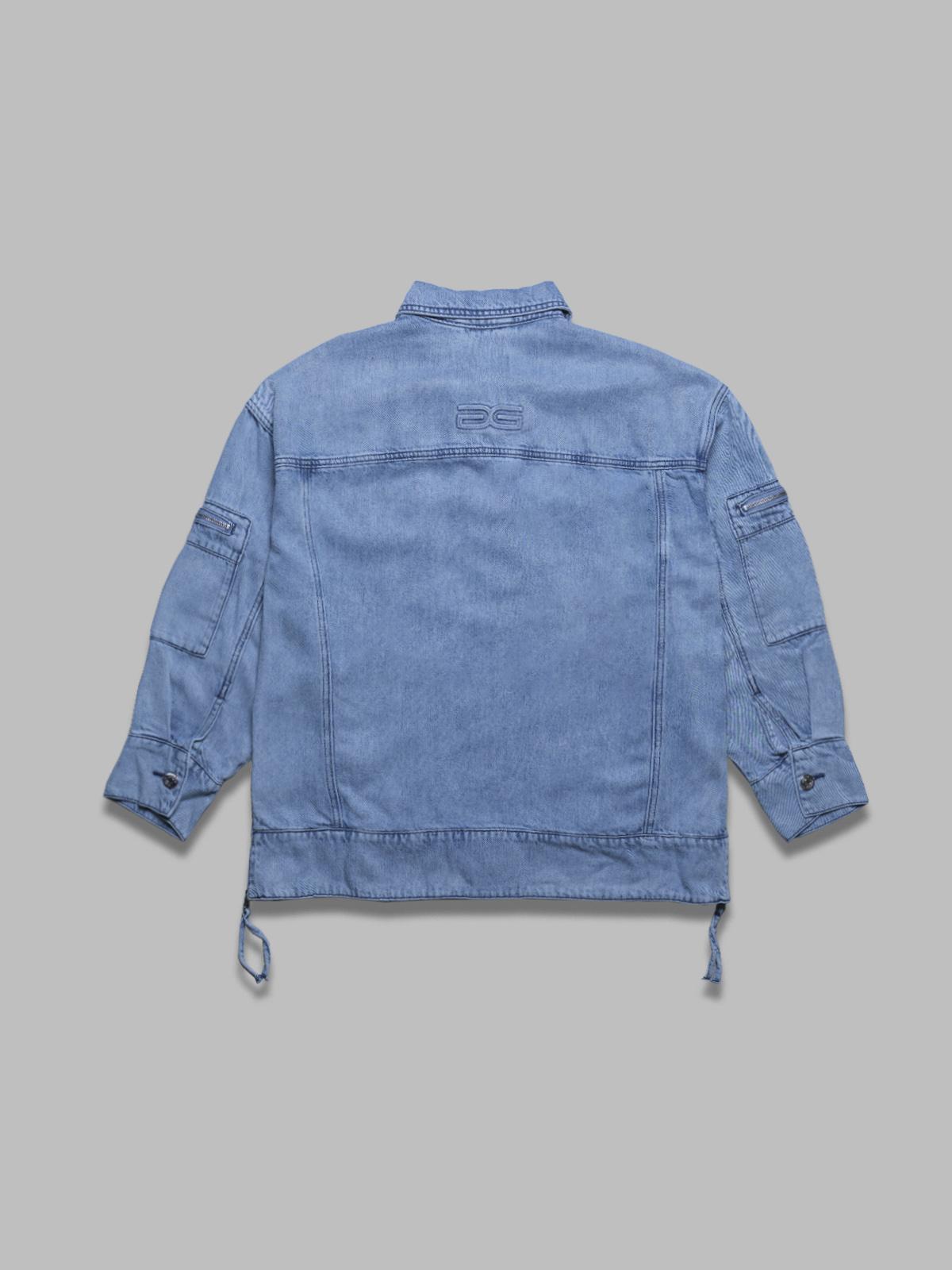 gz felina jacket - light blue washed 10909935- LB GESTUZ