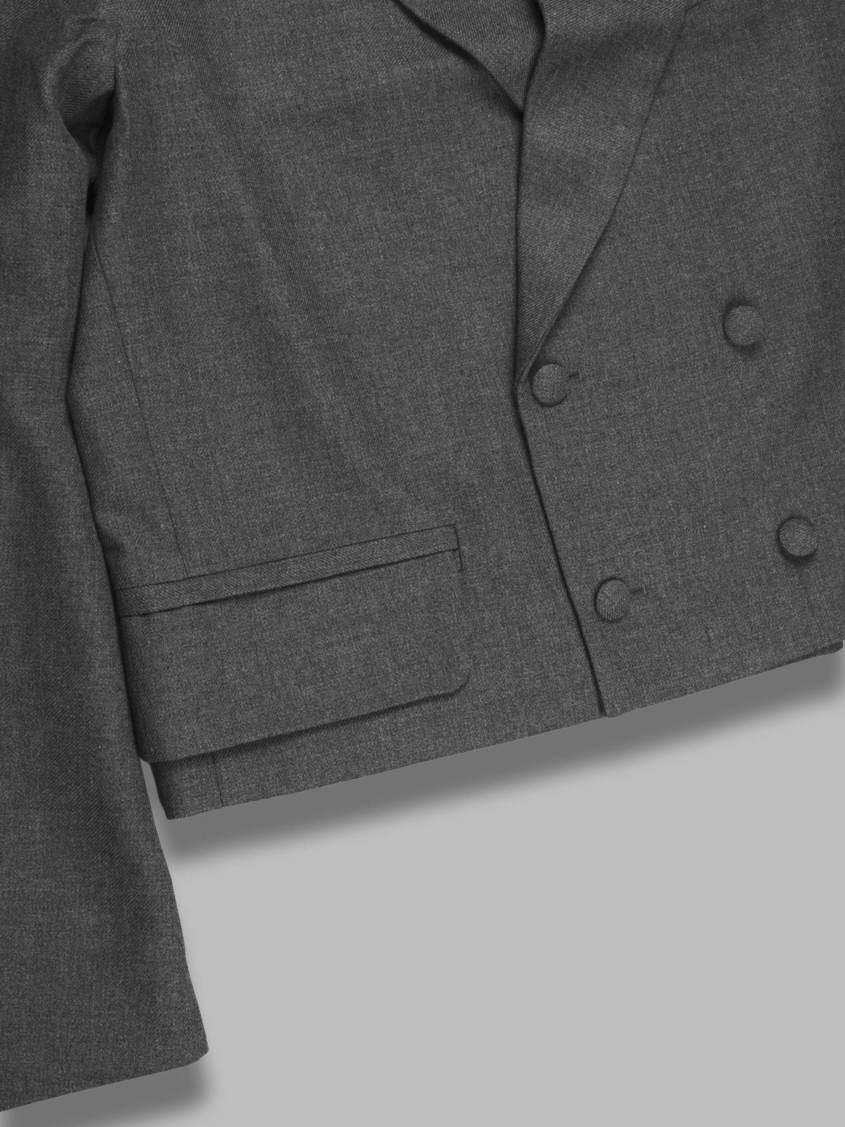 slouchy blazer VAQ10J008- DGY VAQUERA