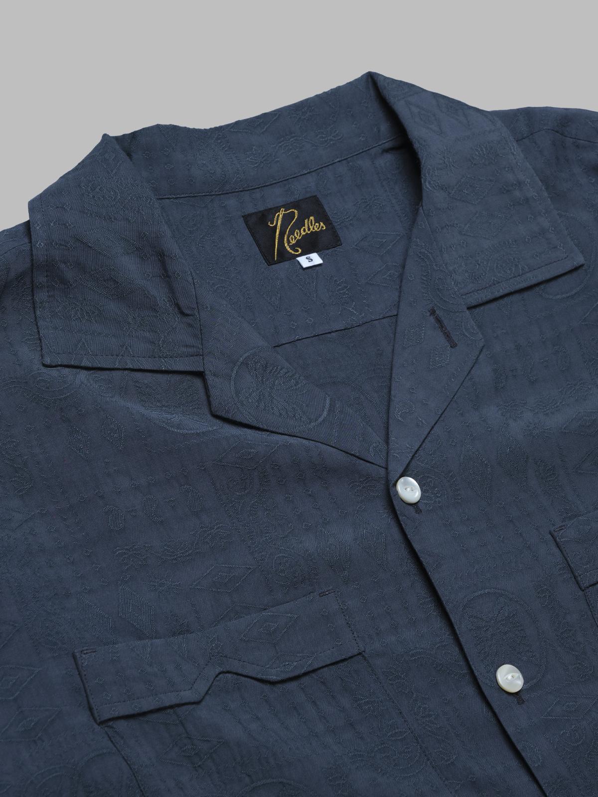 one up shirt QV241- GY NEEDLES