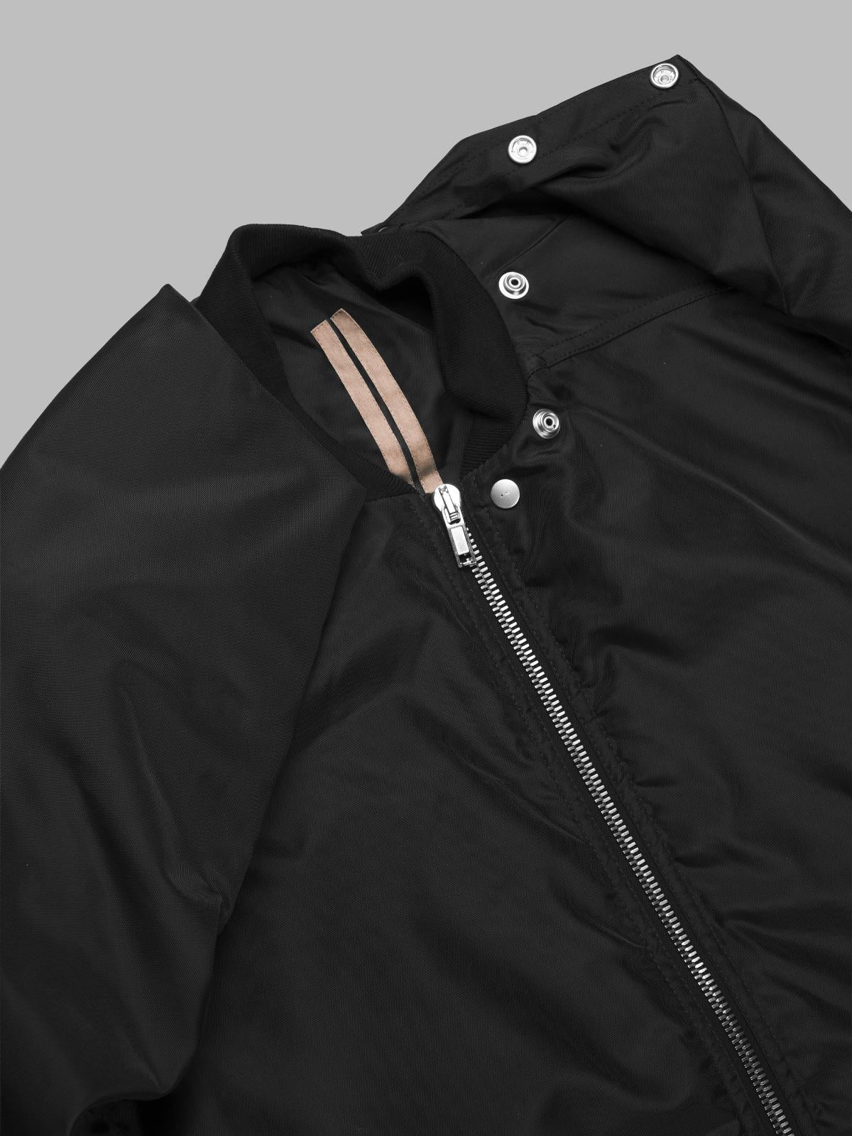 convertible jumbo peter bomber DU02E7789- NCV-09 RICK OWENS DRKSHDW