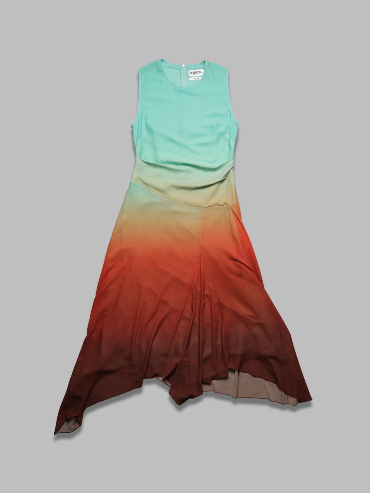 homerun placed print dress HOMERUN H1NP ESSENTIEL ANTWERP