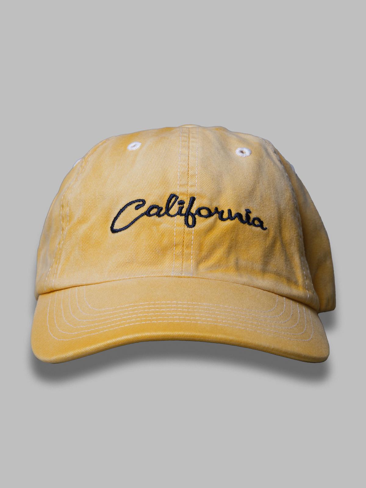 california embroidered cap w ERL10K001- YL ERL
