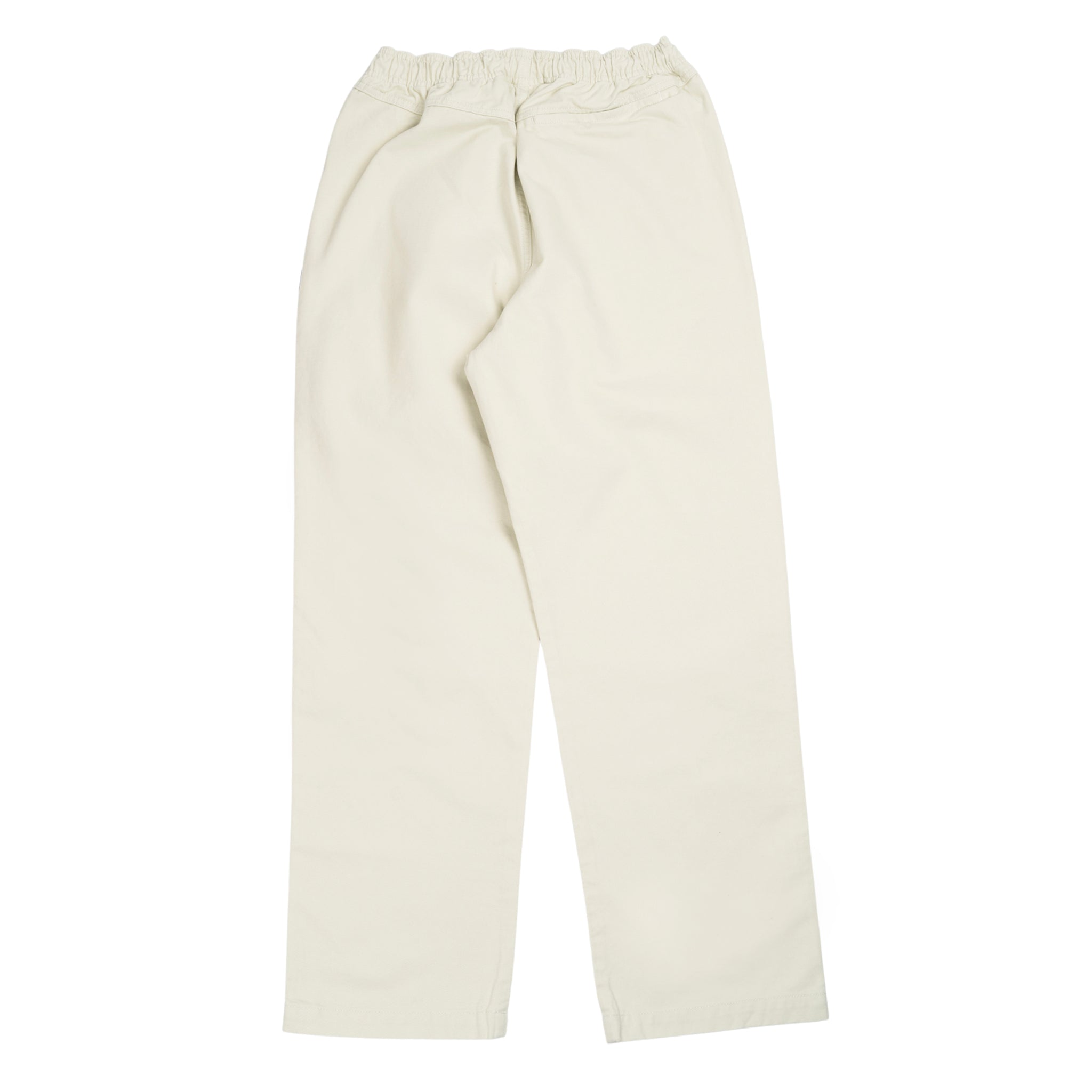Brushed Beach pantalone in cotone in osso